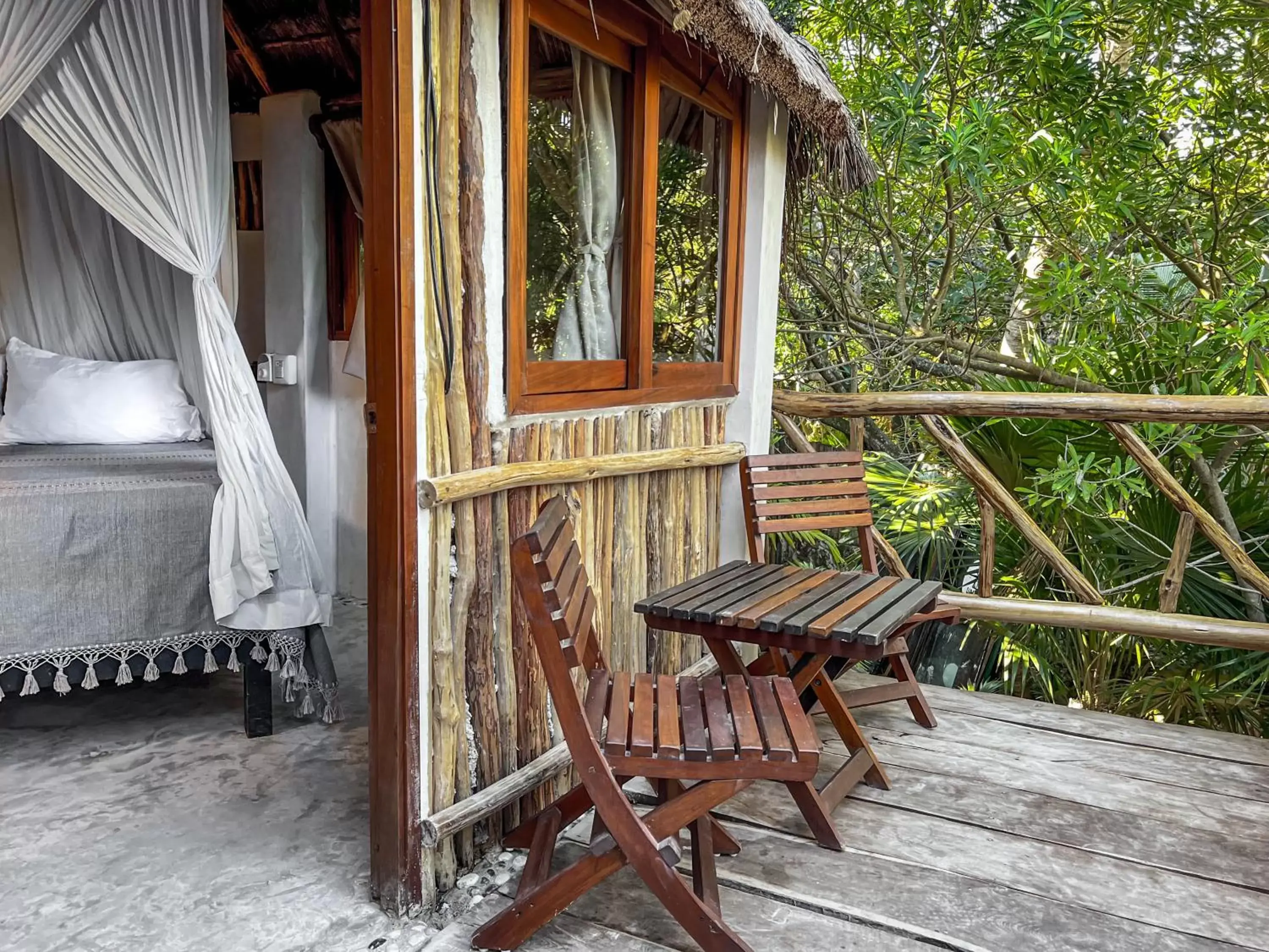 Balcony/Terrace in Diamante K - Inside Tulum National Park