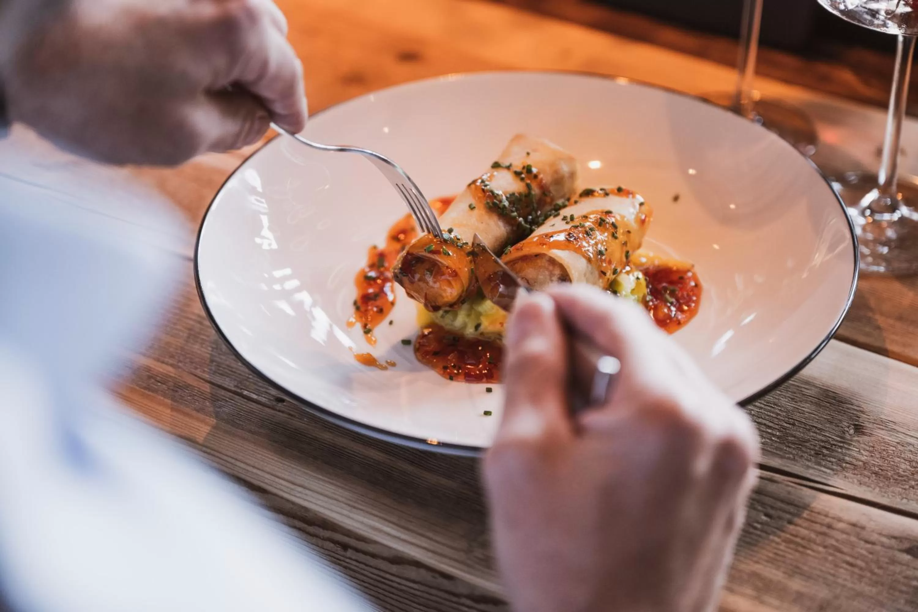 Restaurant/places to eat in Bretterhotel