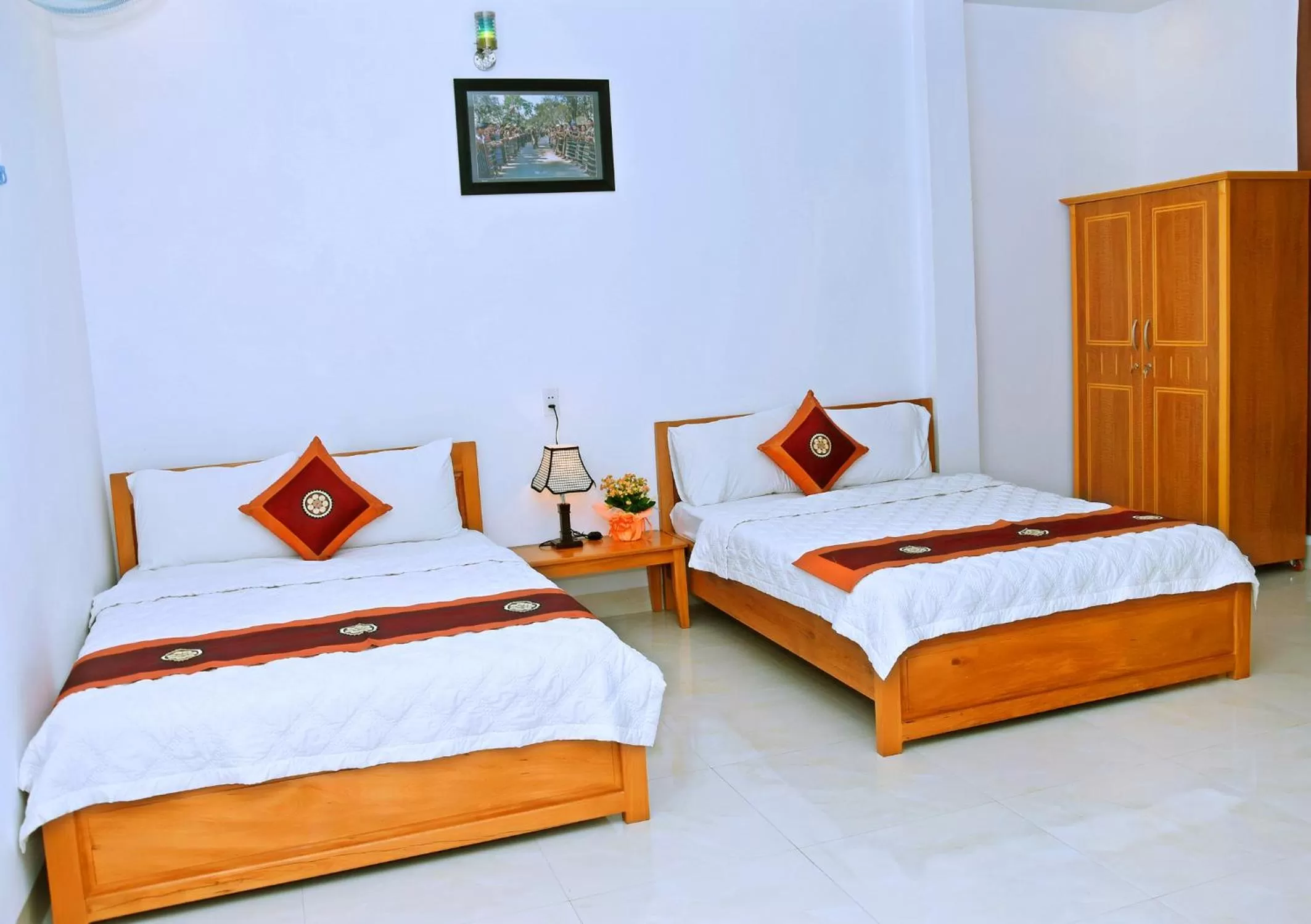 Bed in Khách Sạn Hiệp Thạnh