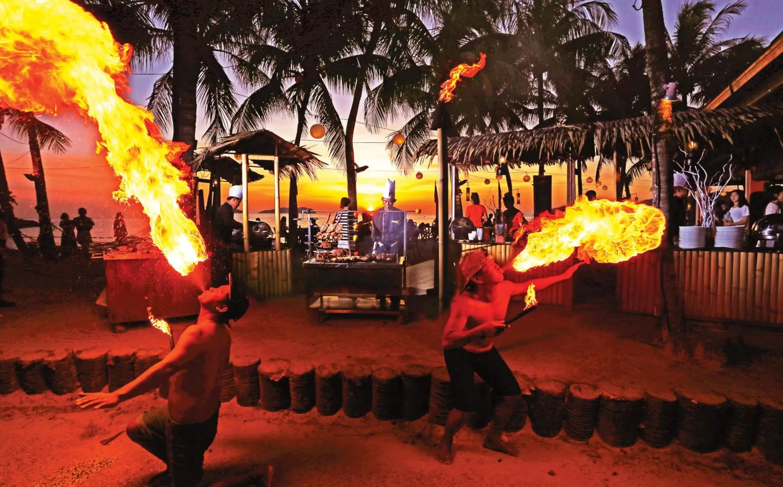 Beach, Banquet Facilities in The Pacific Sutera