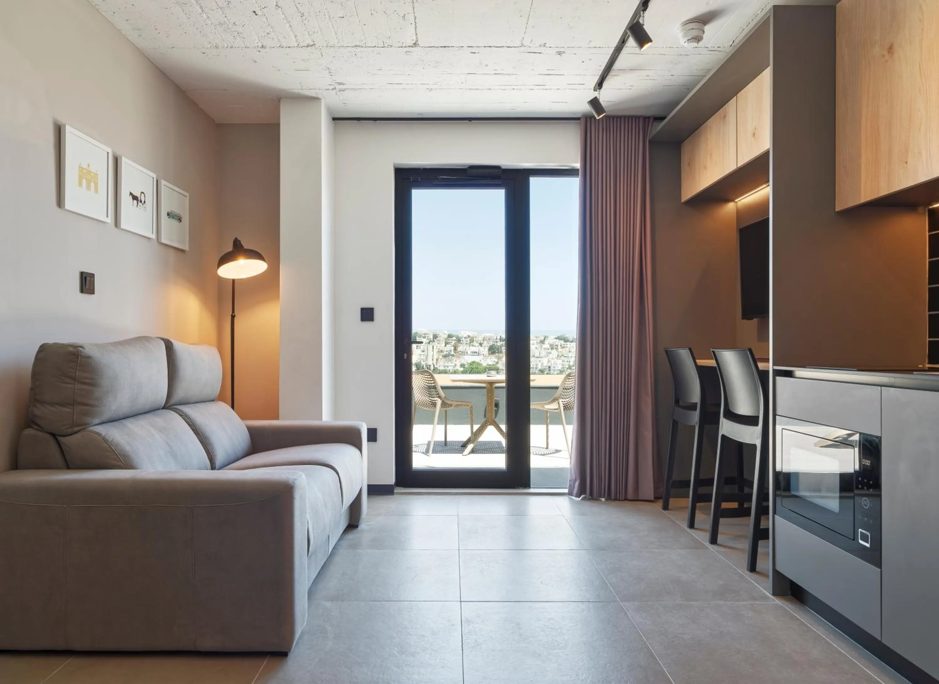 Seating area in Aparthotel Adagio Malta Central