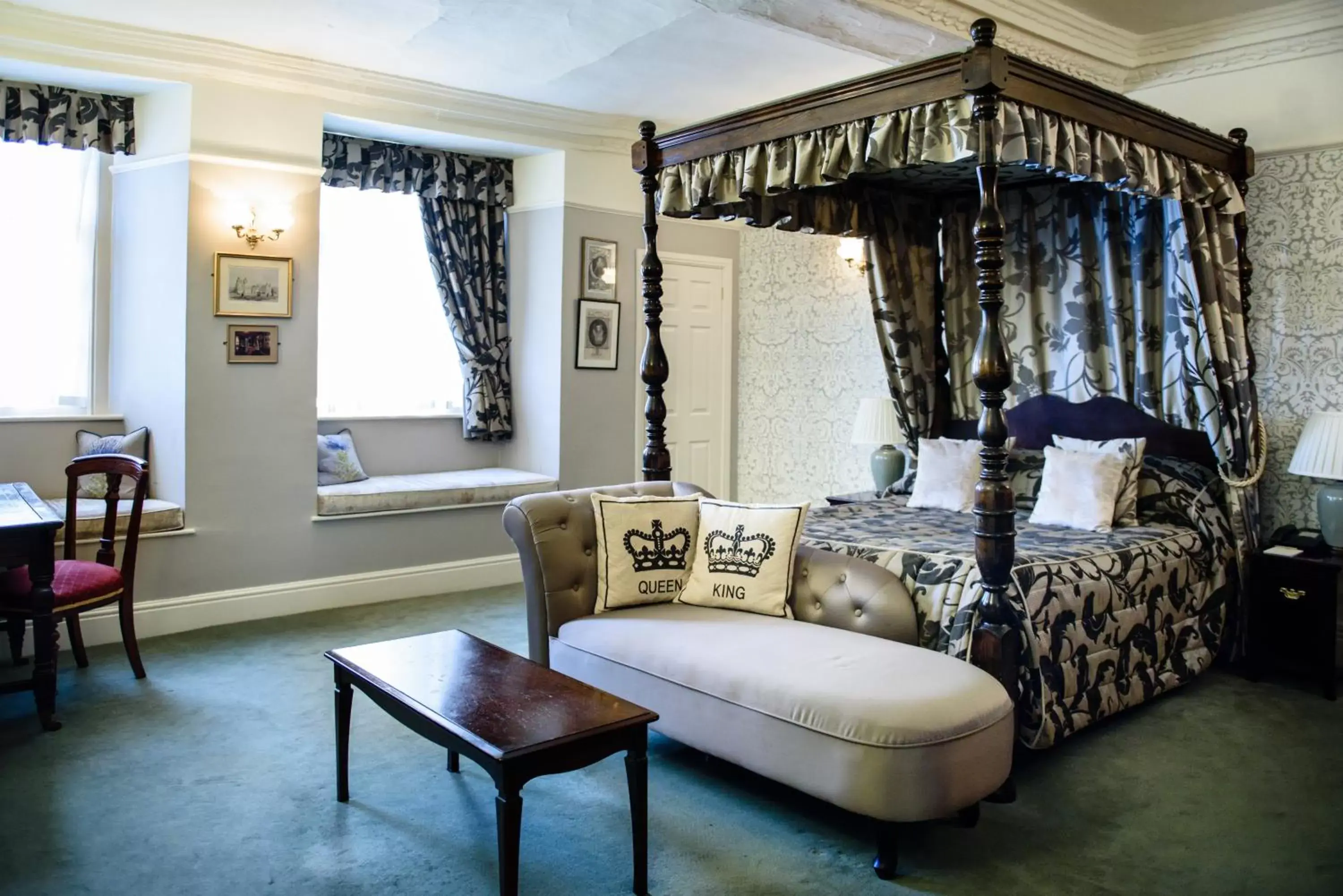 Bedroom in Old Hall Hotel