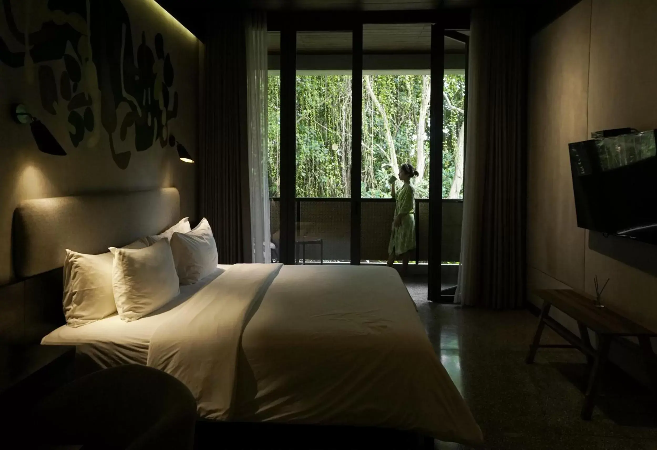 Bedroom, Bed in ARTOTEL Haniman Ubud