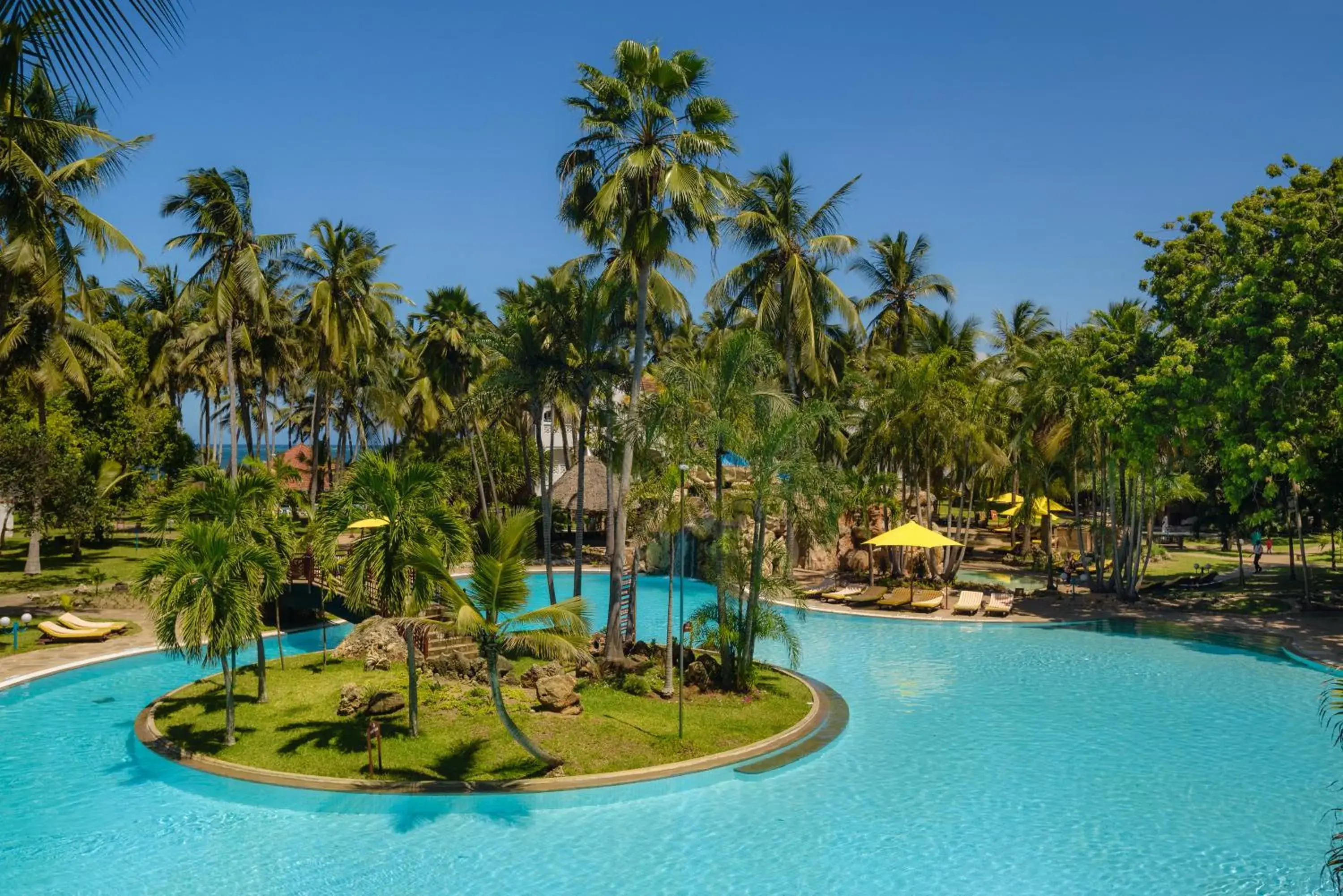 Pool view in Sarova Whitesands Beach Resort & Spa Pool view in Sarova Whitesands Beach Resort & Spa