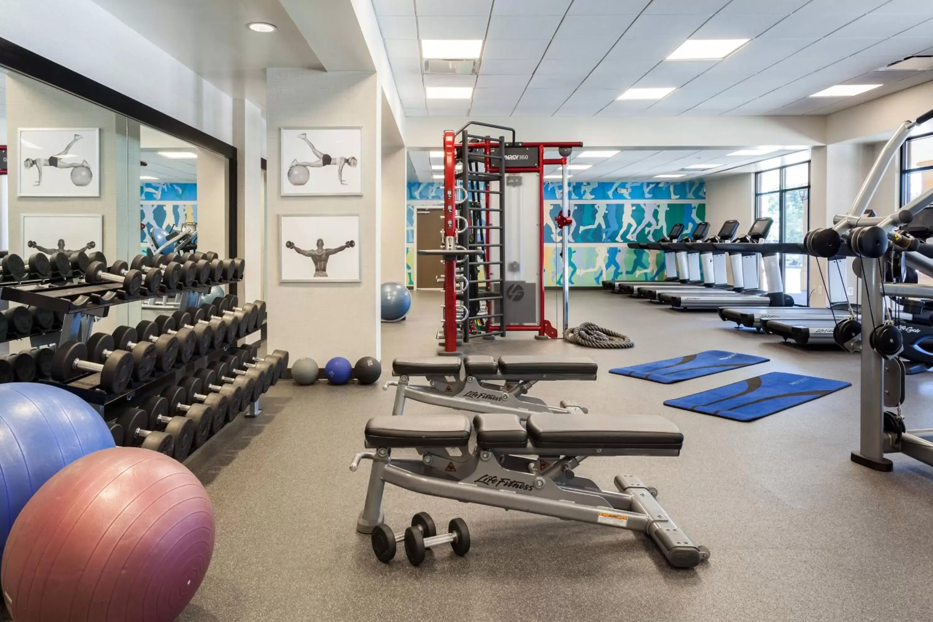 Fitness centre/facilities, Fitness Center/Facilities in Fairfield Inn & Suites by Marriott Orlando Lake Buena Vista in the Marriott Village