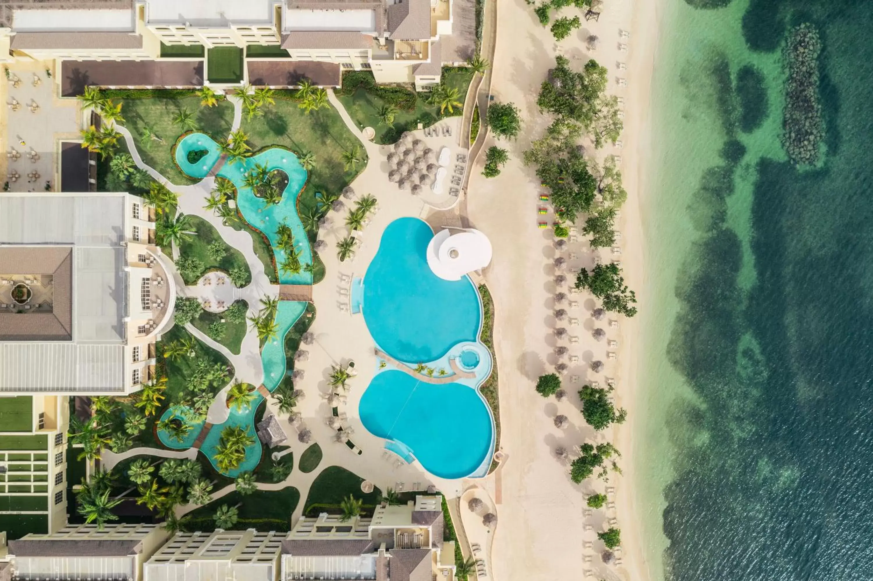 Bird's eye view in Iberostar Waves Rose Hall Beach - All Inclusive Bird's eye view in Iberostar Waves Rose Hall Beach - All Inclusive