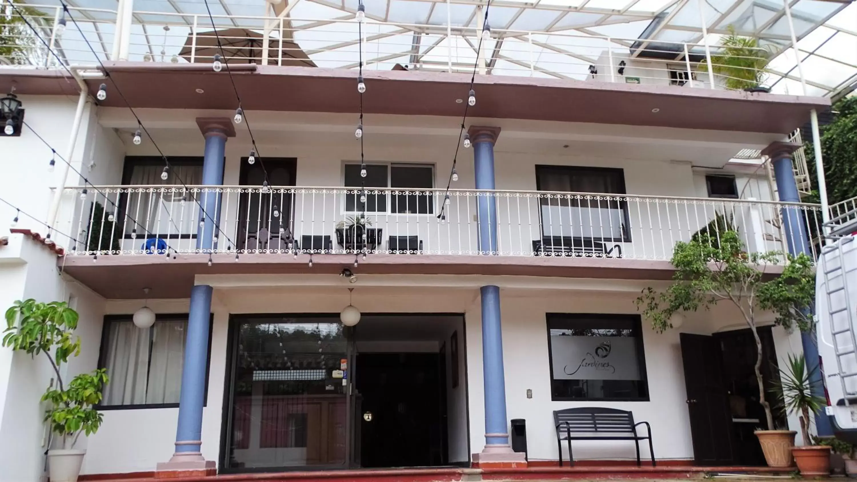 Facade/entrance, Property Building in Hotel Jardines Del Carmen