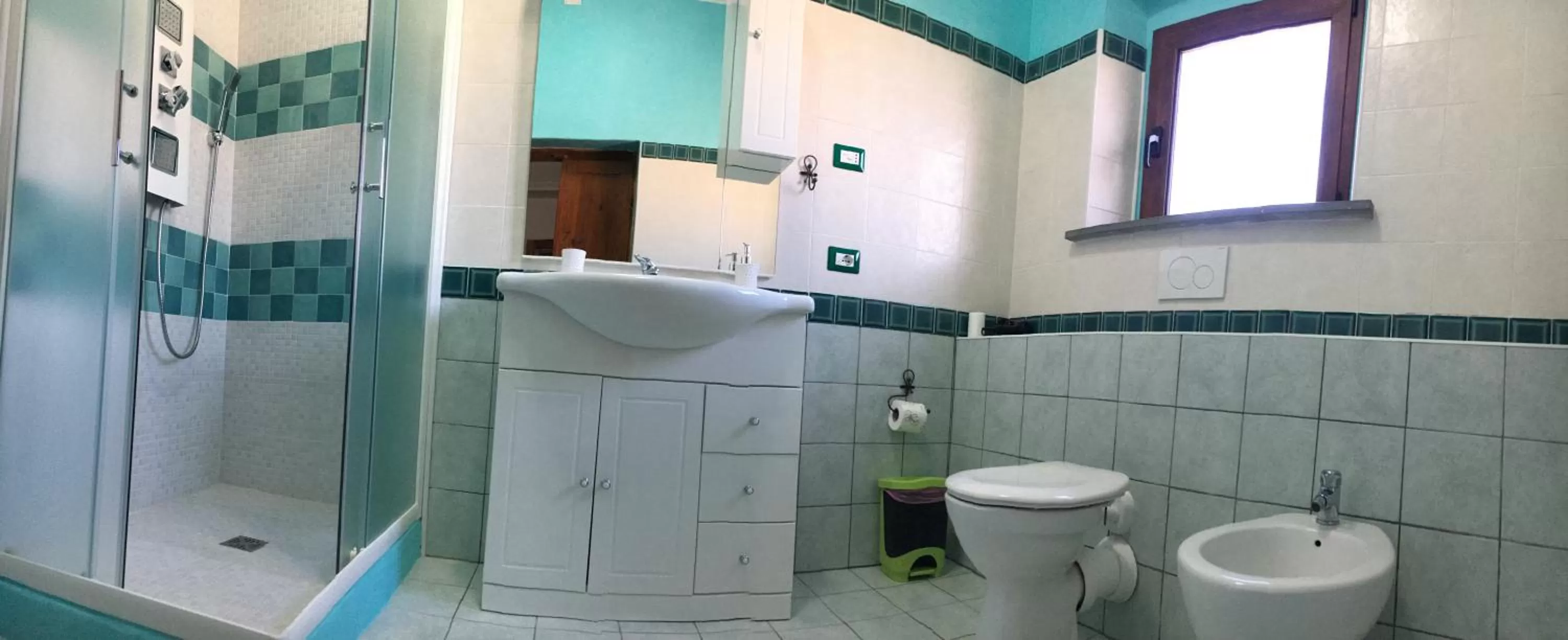 Shower in S'Apprigu B&B