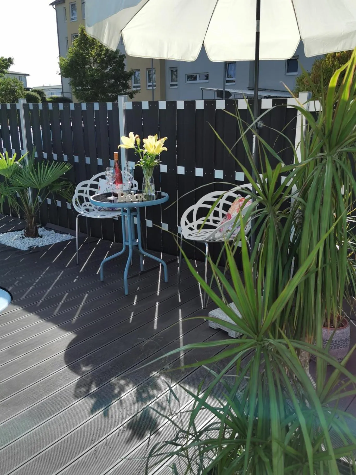 Swimming pool in Apartmenthaus Wertheim