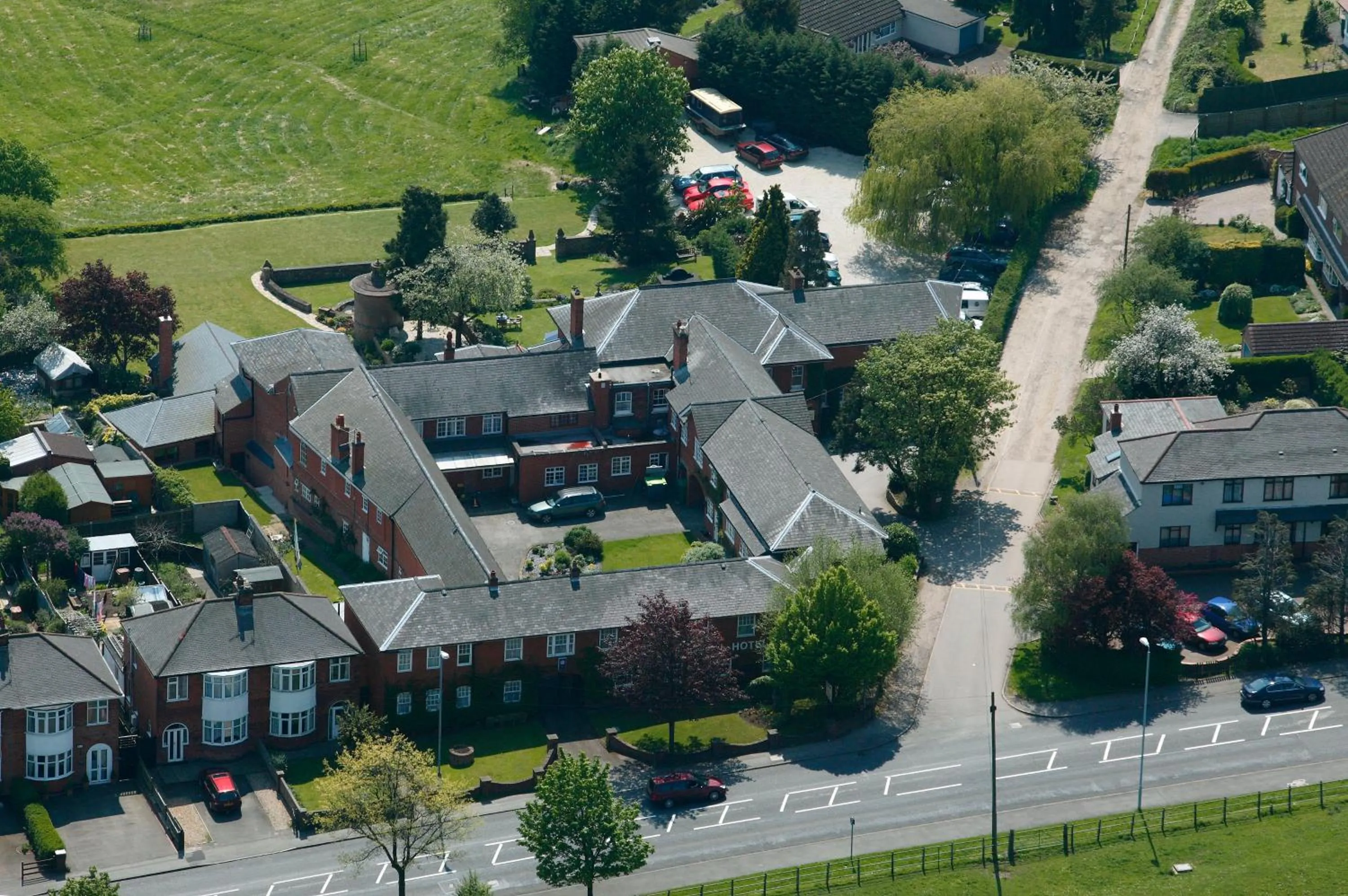 Bird's eye view in Best Western Sysonby Knoll Hotel