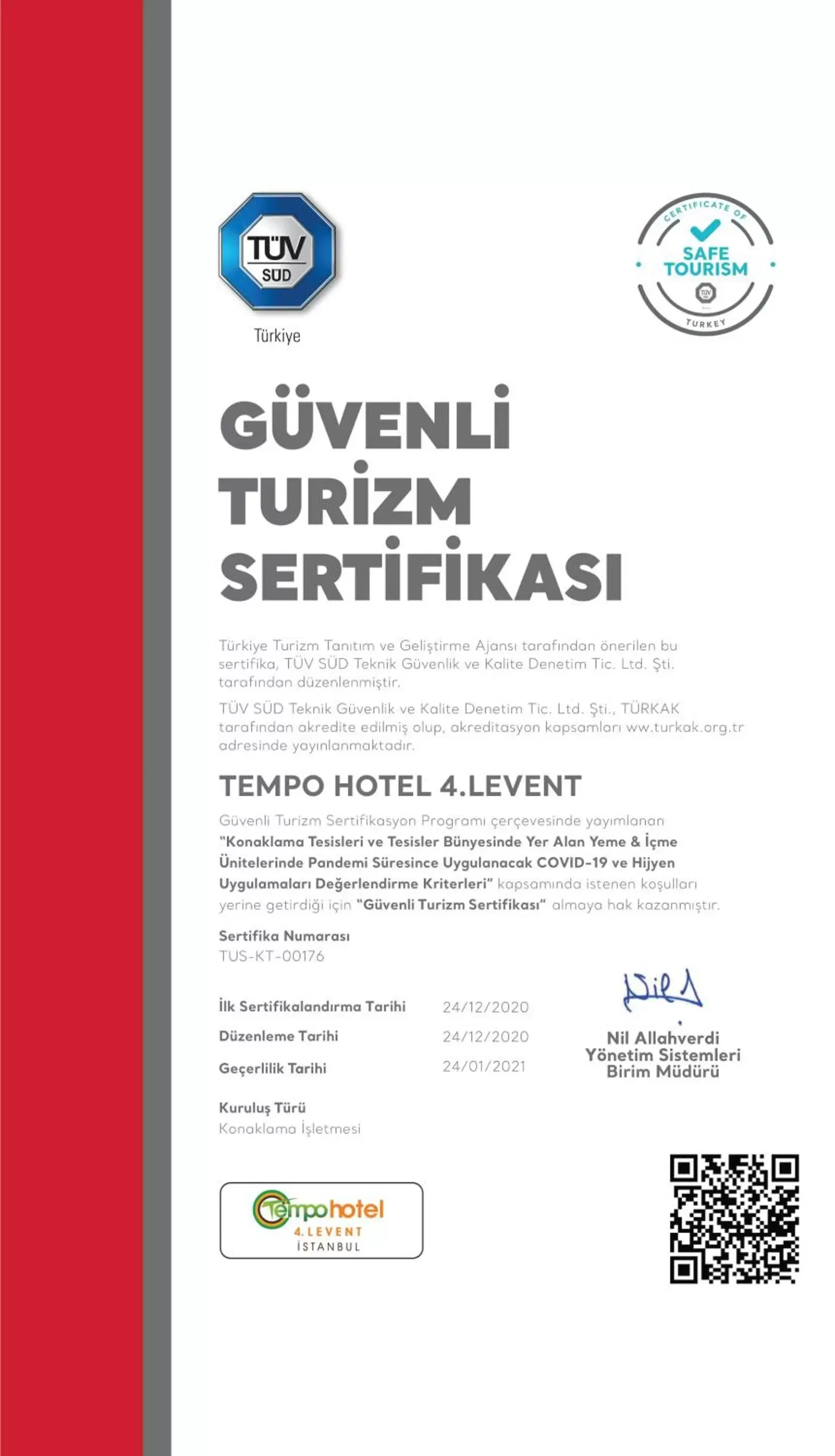 Property building in Tempo Hotel 4Levent