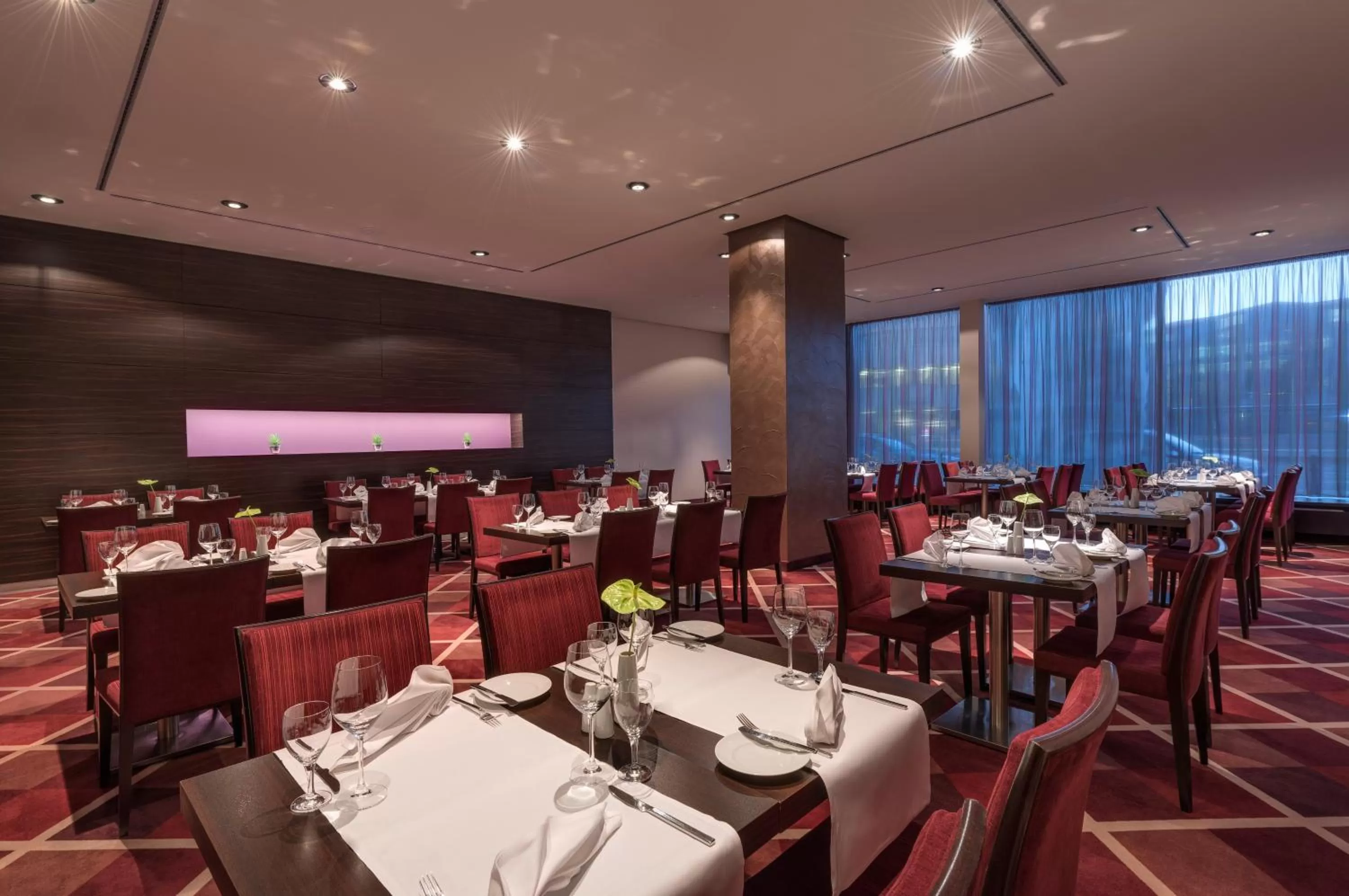 Restaurant/places to eat in Radisson Blu Hotel Leipzig