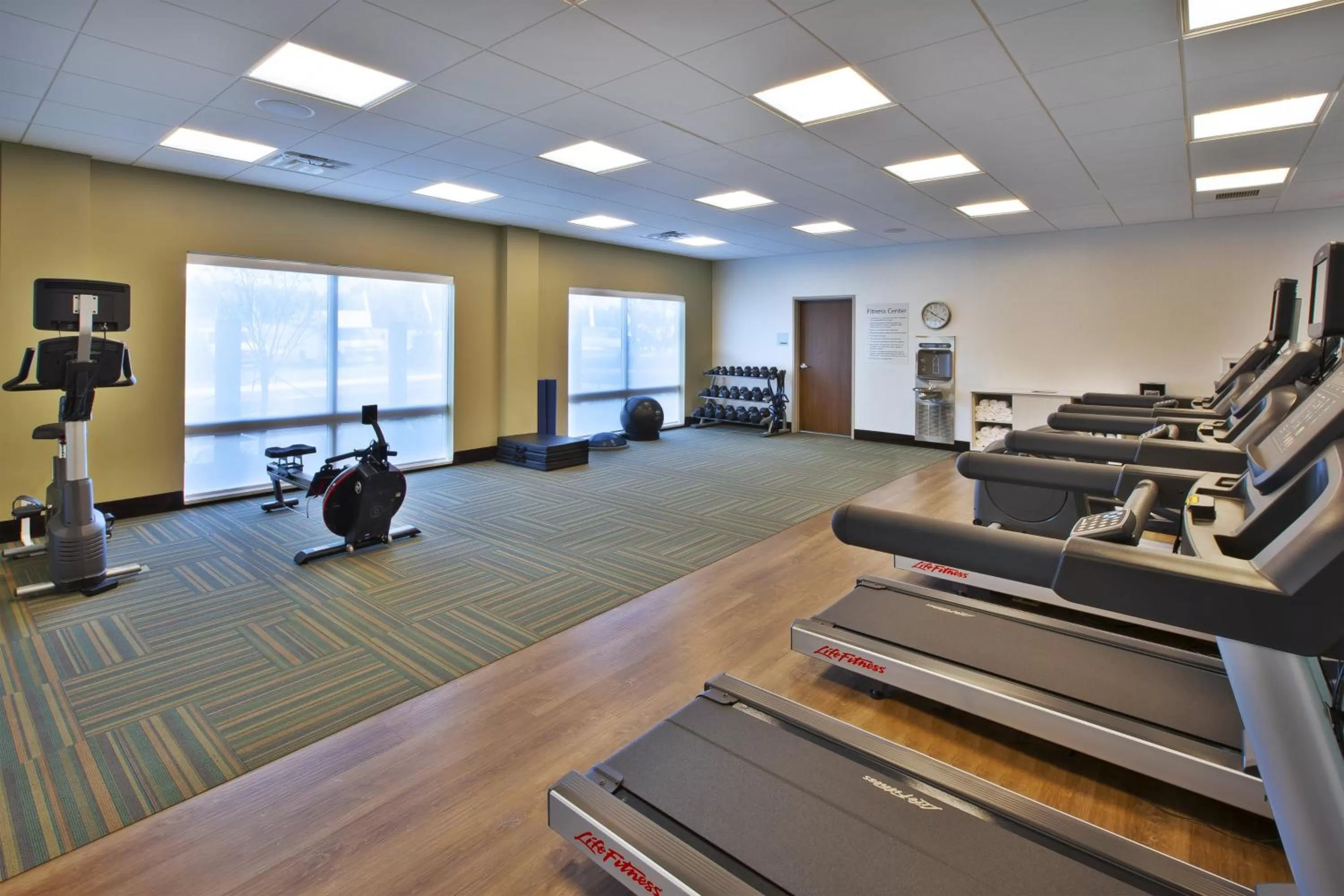 Fitness centre/facilities in Holiday Inn Express and Suites South Hill by IHG