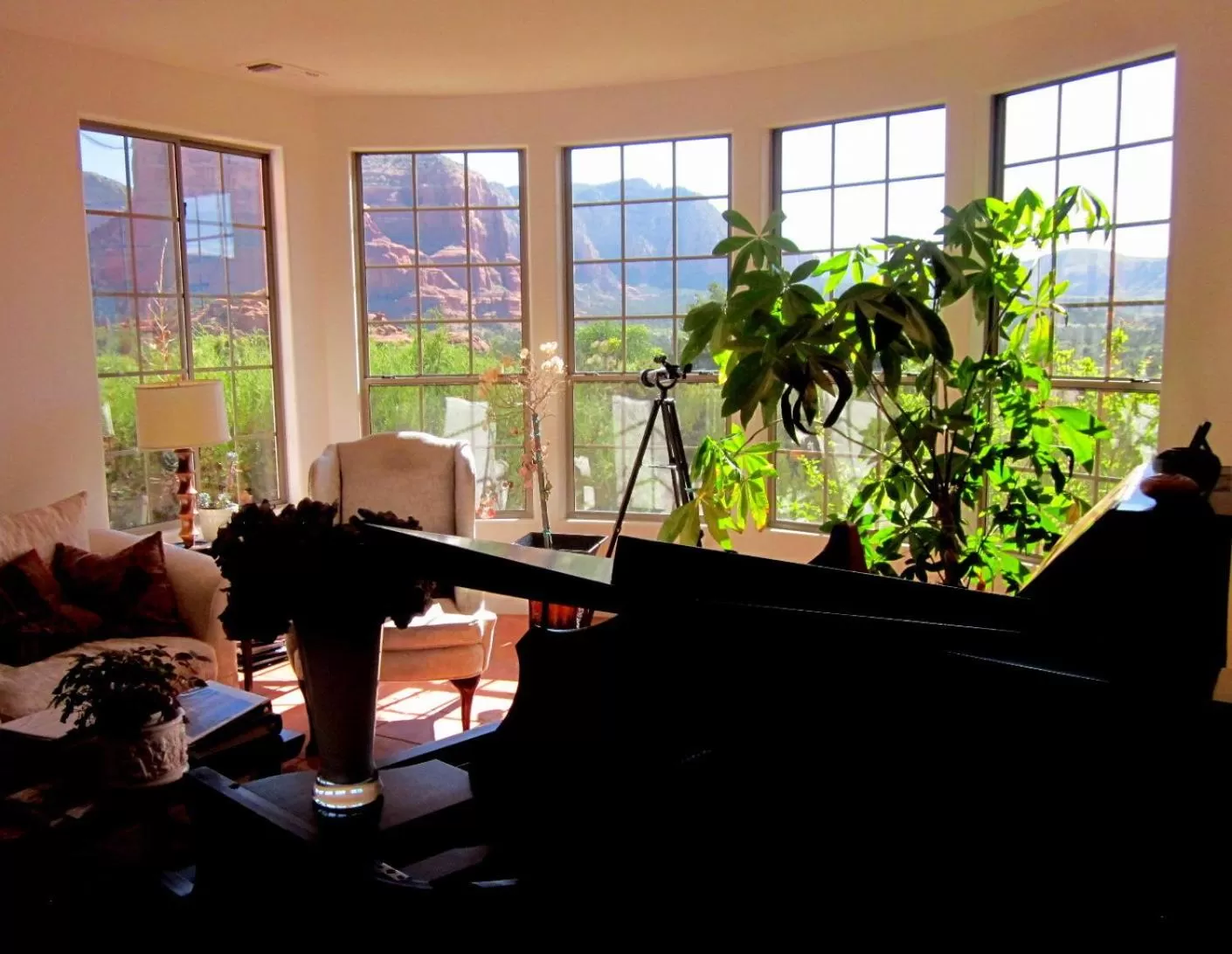 Living room in The Penrose Bed & Breakfast