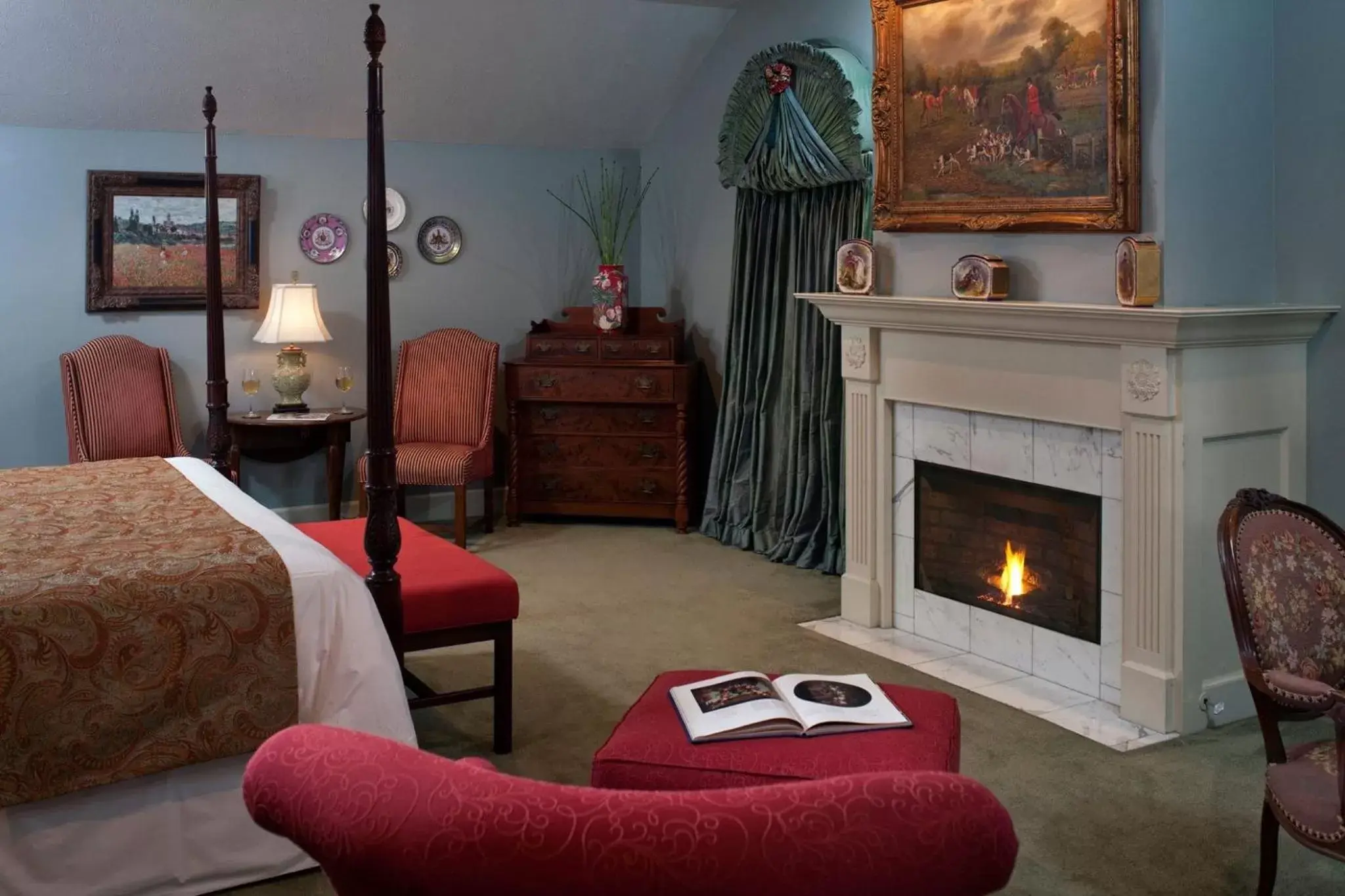 flat iron, Seating Area in Fairview Inn