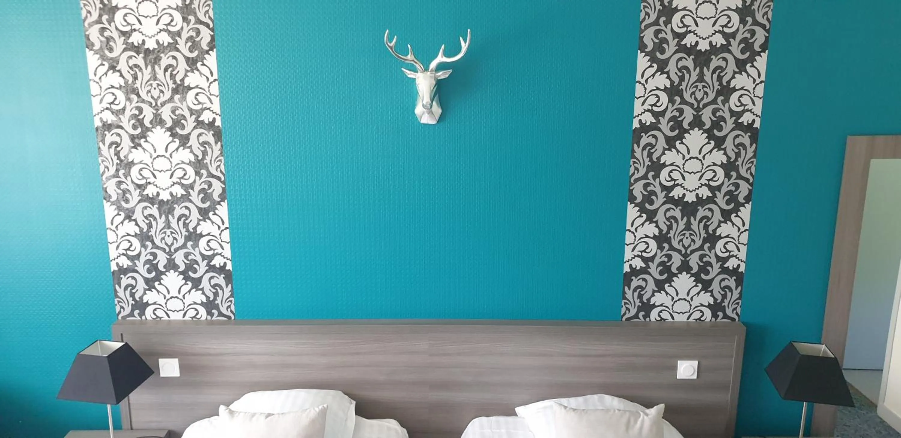 Decorative detail in Hôtel Le Rohan Charme et Caractère