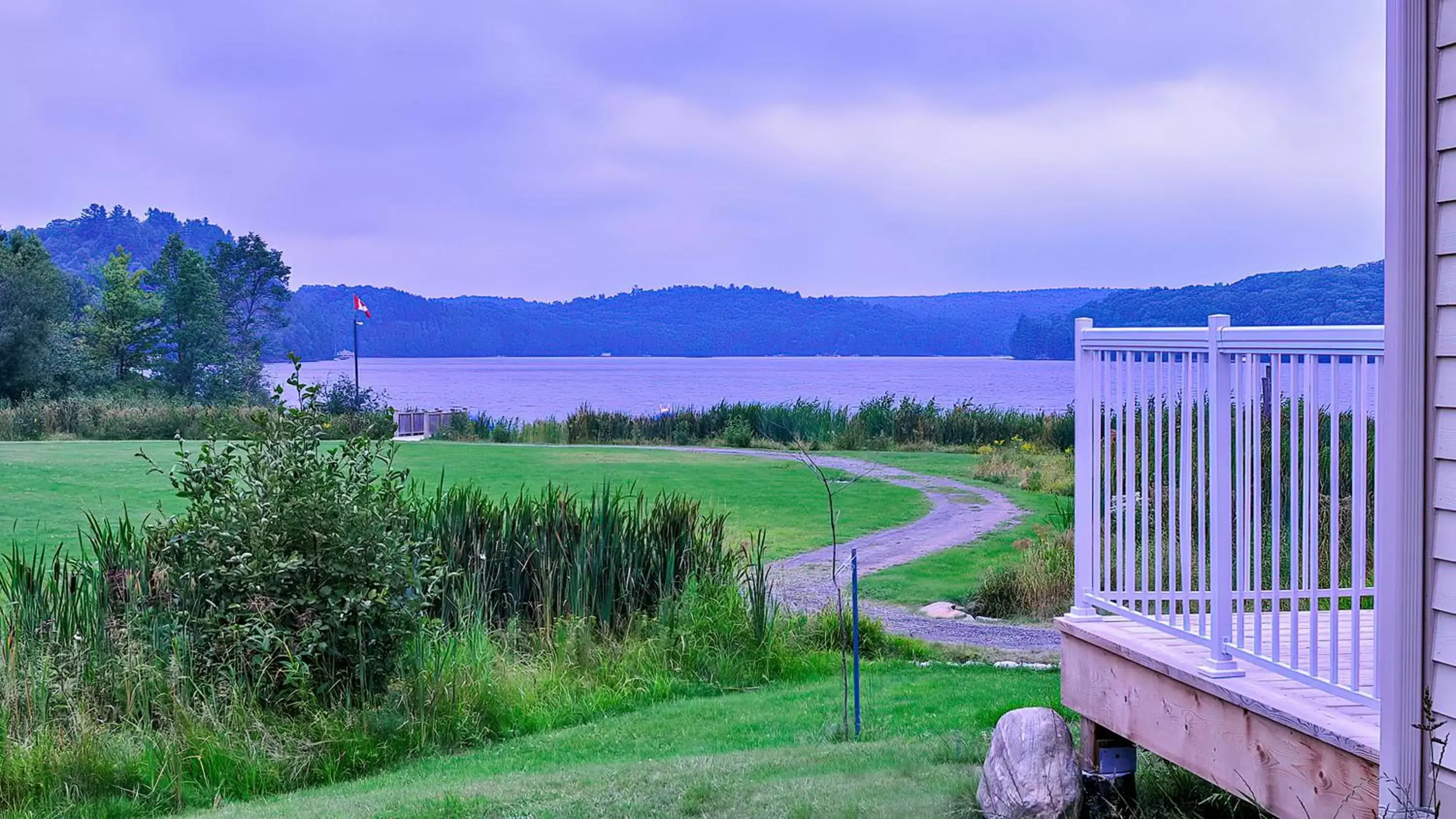 Lake view in Blue Water Acres