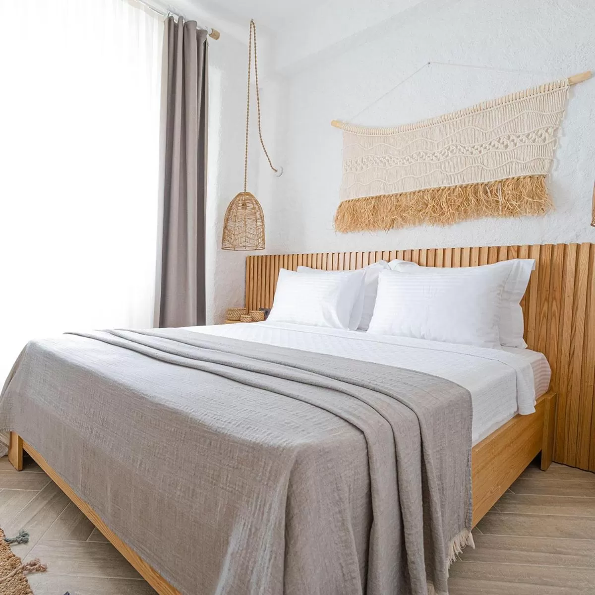 Bed in Voger Alaçatı Silence