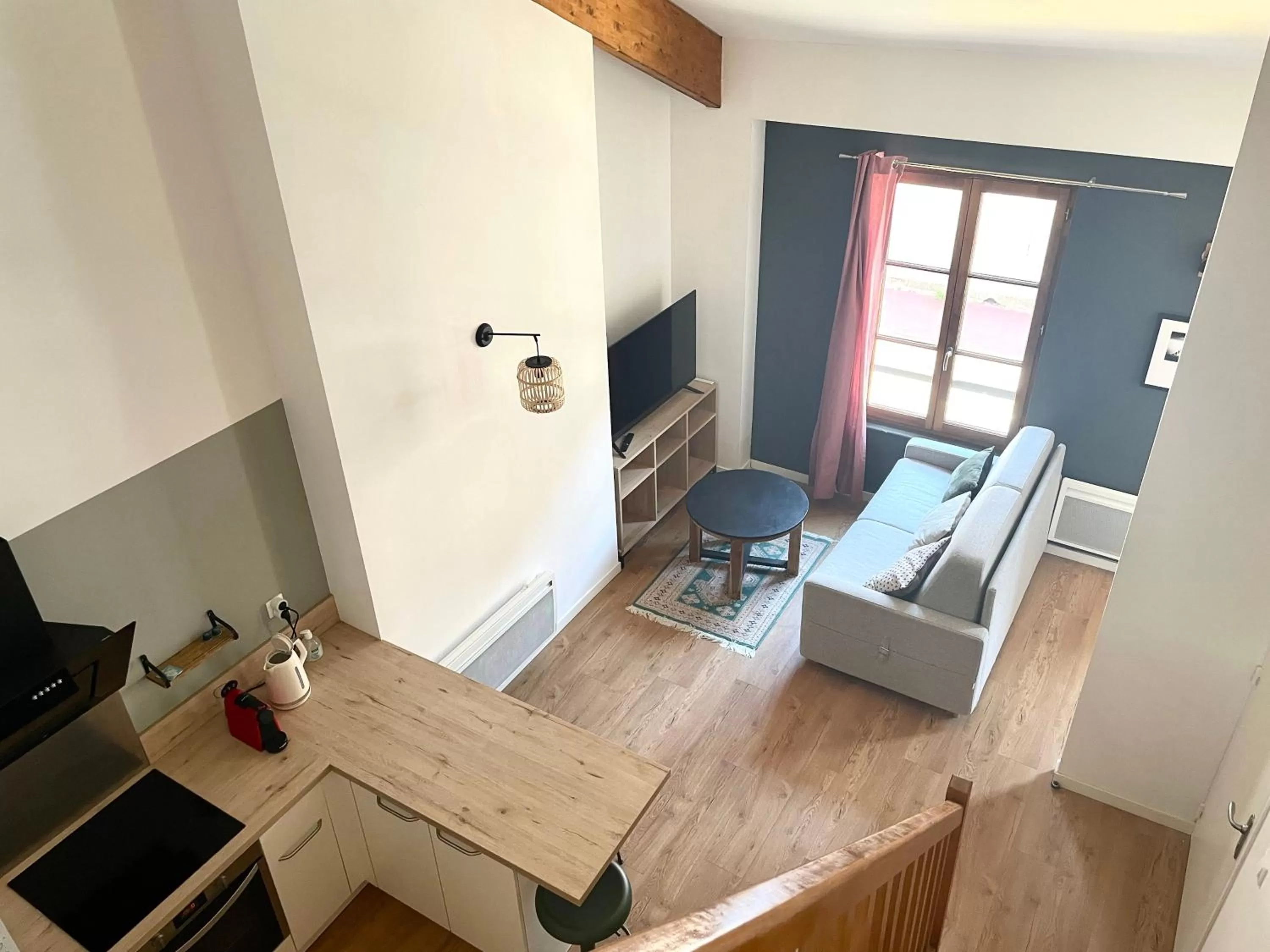 Living room, Seating Area in Dupain & Dubeurre Appart'Hôtel - Parking