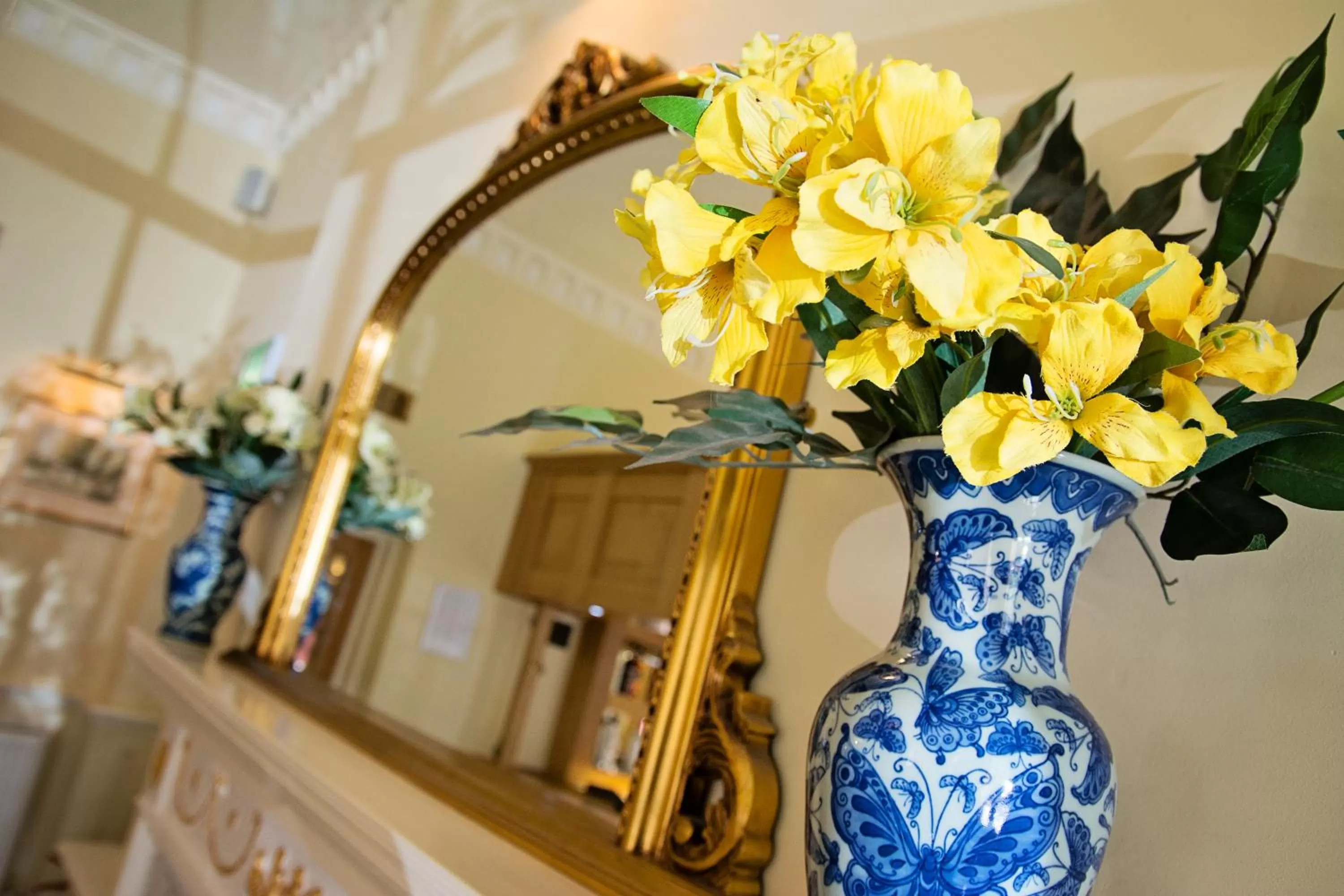 Decorative detail in Waveney House Hotel