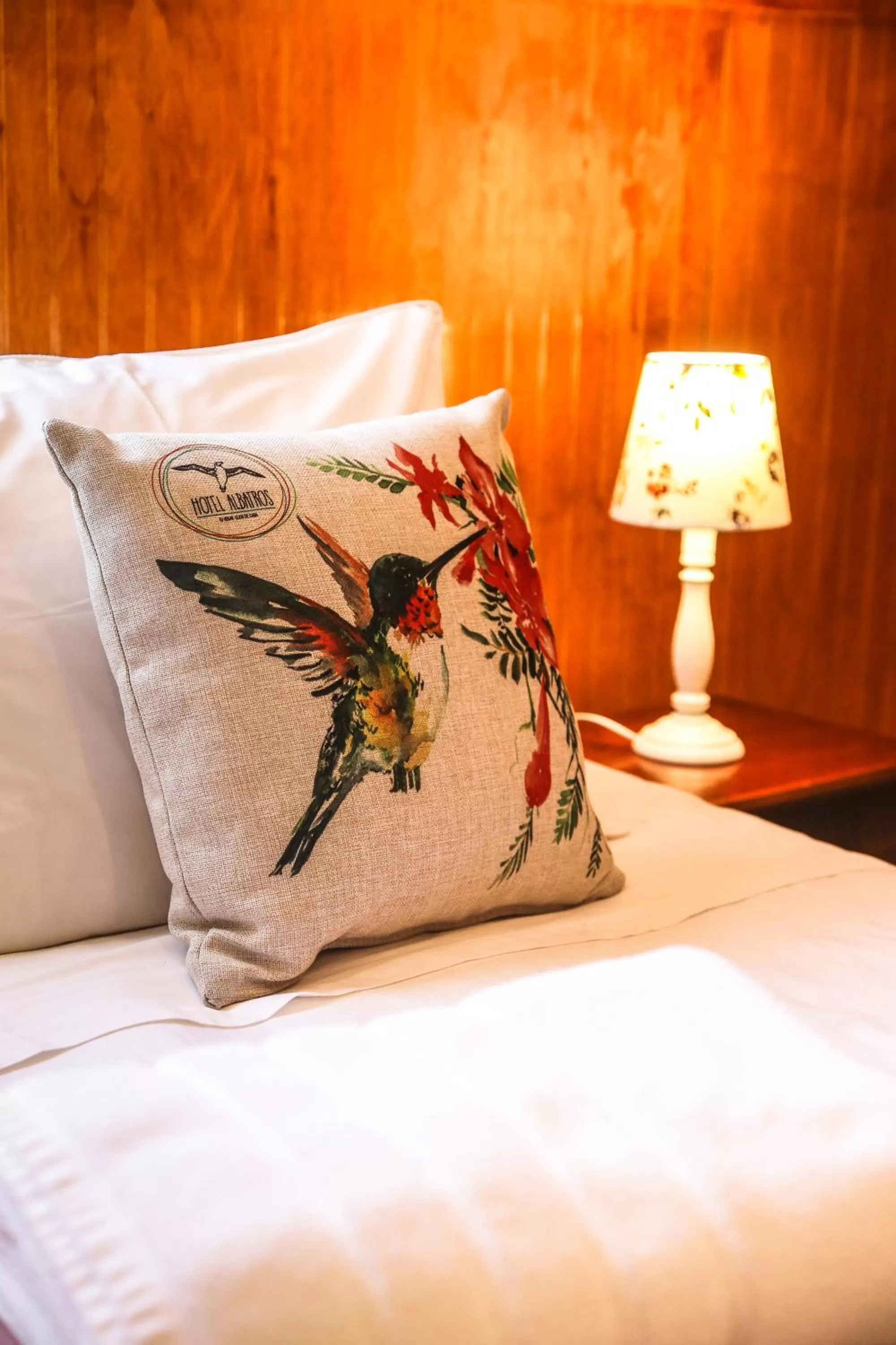 Bed in Hotel Albatros