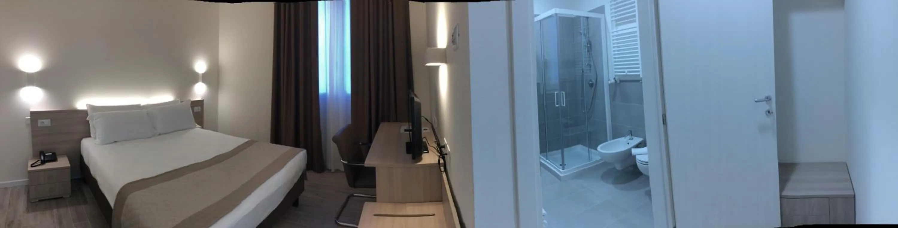 Bed in Hotel Nuova Mestre