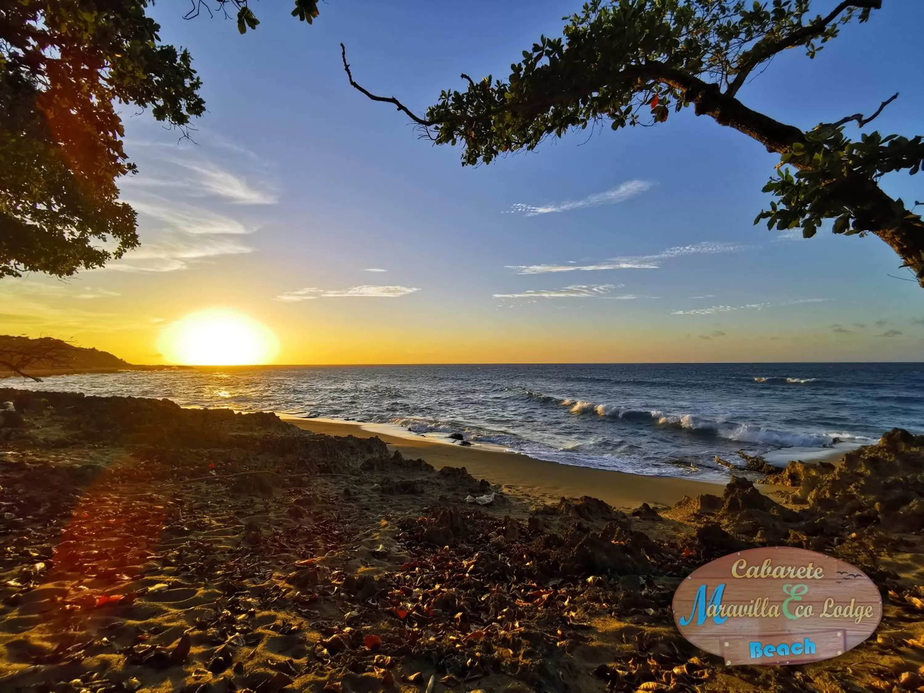 Sea view in Cabarete Maravilla Eco Lodge Boutique Beach Surf & Kite