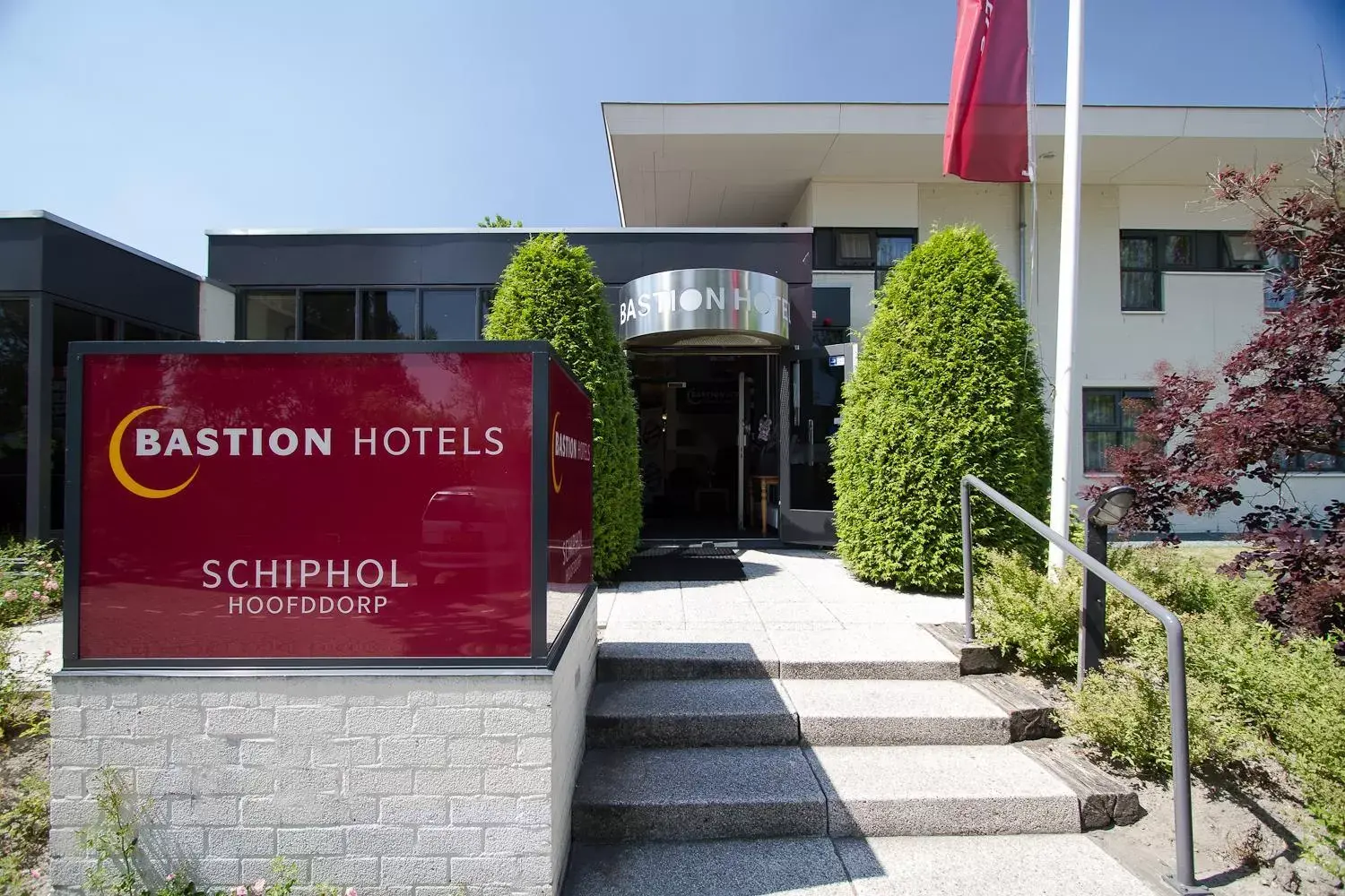 Facade/entrance in Bastion Hotel Schiphol Hoofddorp Facade/entrance in Bastion Hotel Schiphol Hoofddorp