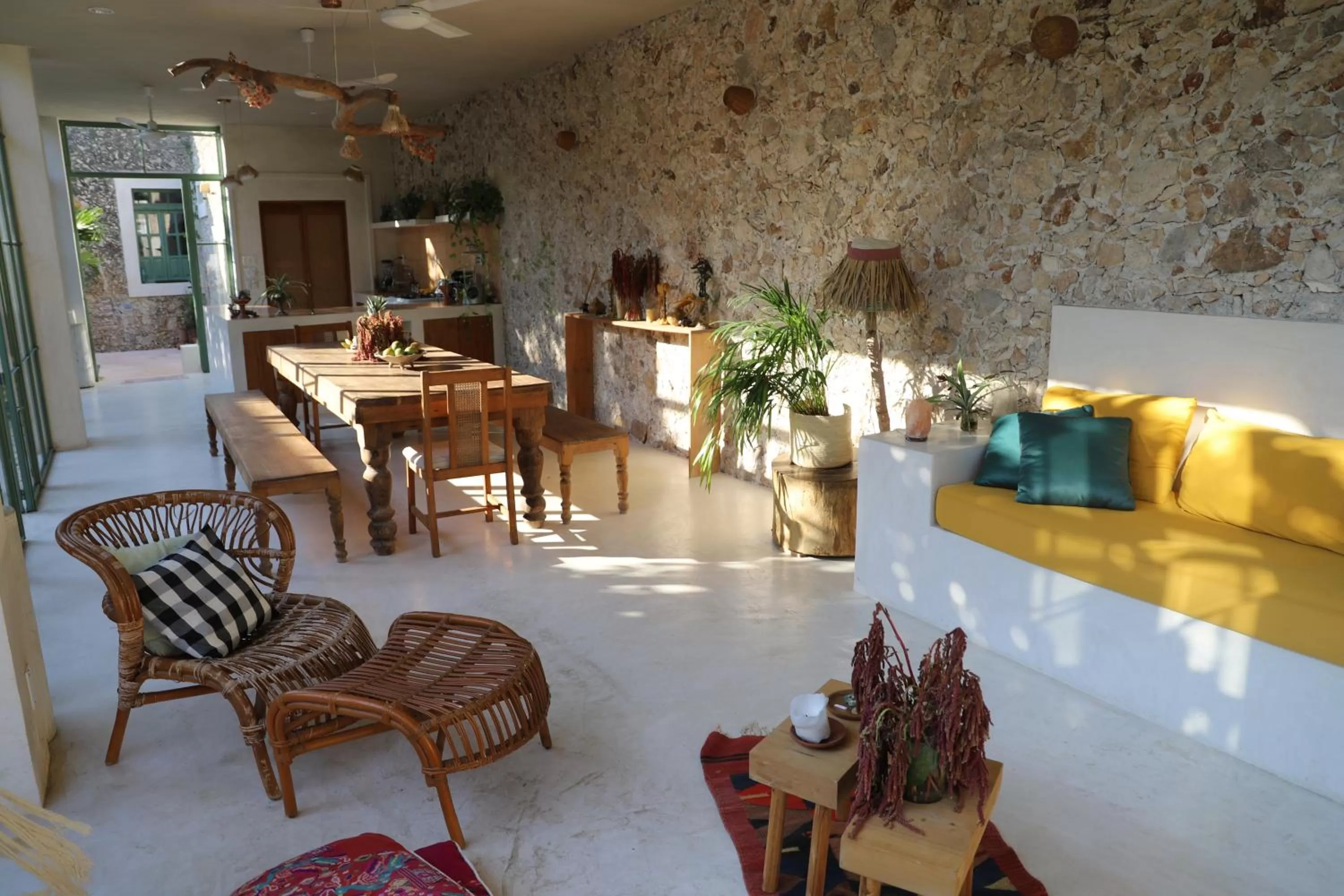 Living room in Nuik Casa Tropical