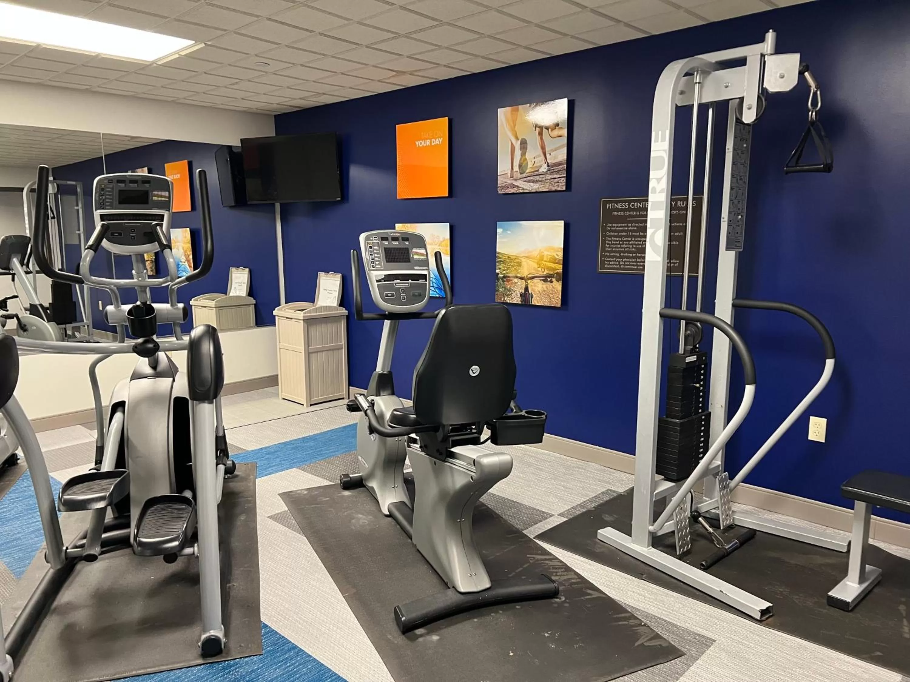 Fitness centre/facilities in Comfort Inn & Suites Lake George
