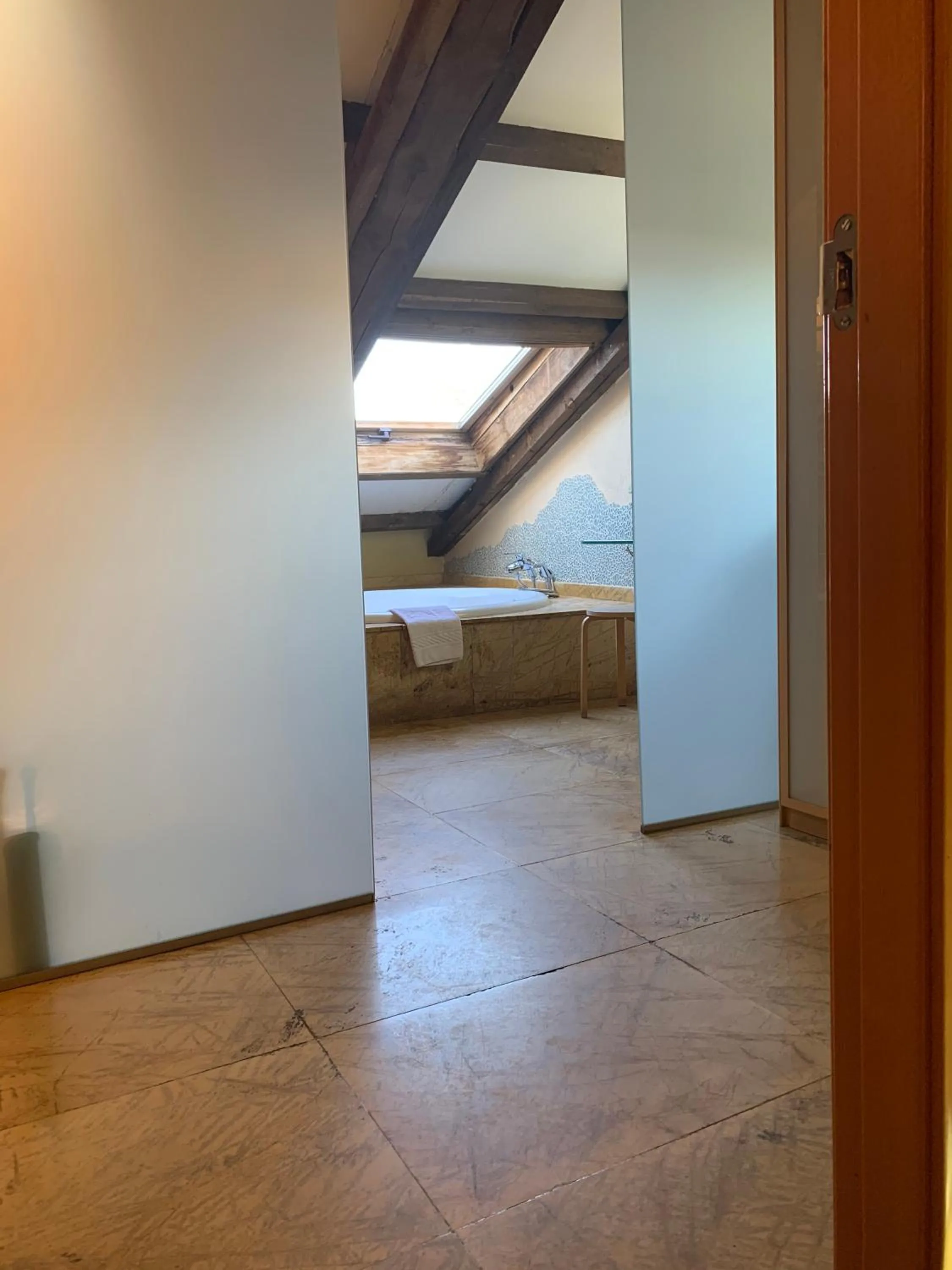 Bathroom, Bed in Posada Real La Carteria