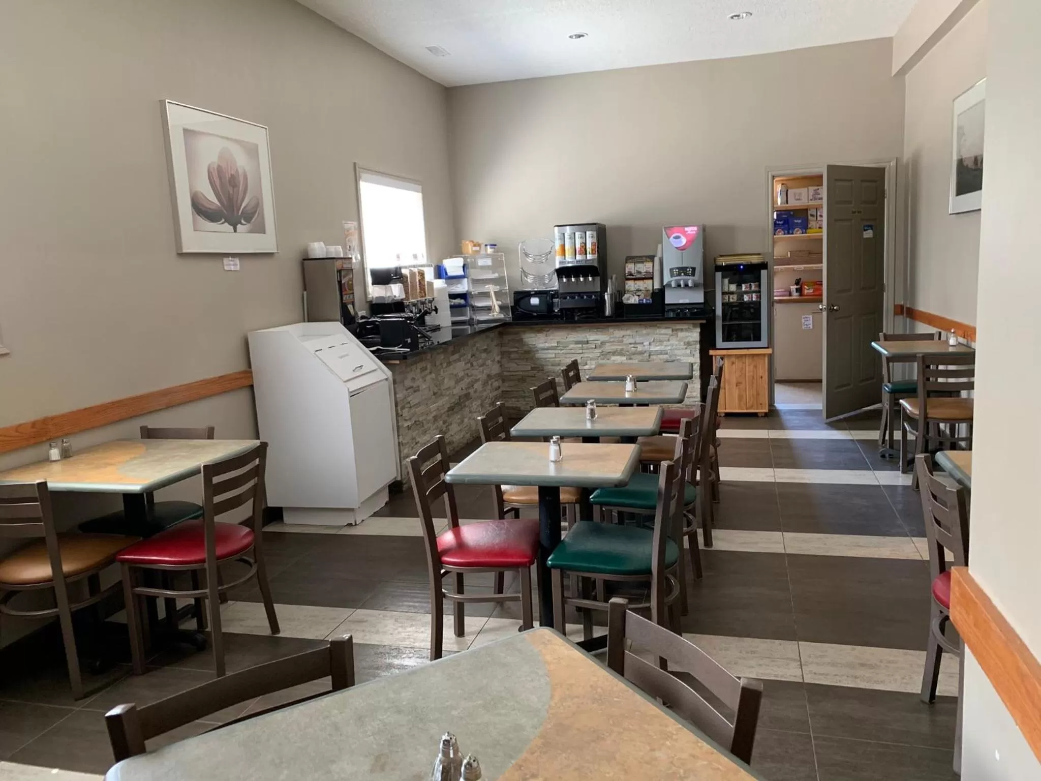 Continental breakfast in Sword Inn Bancroft