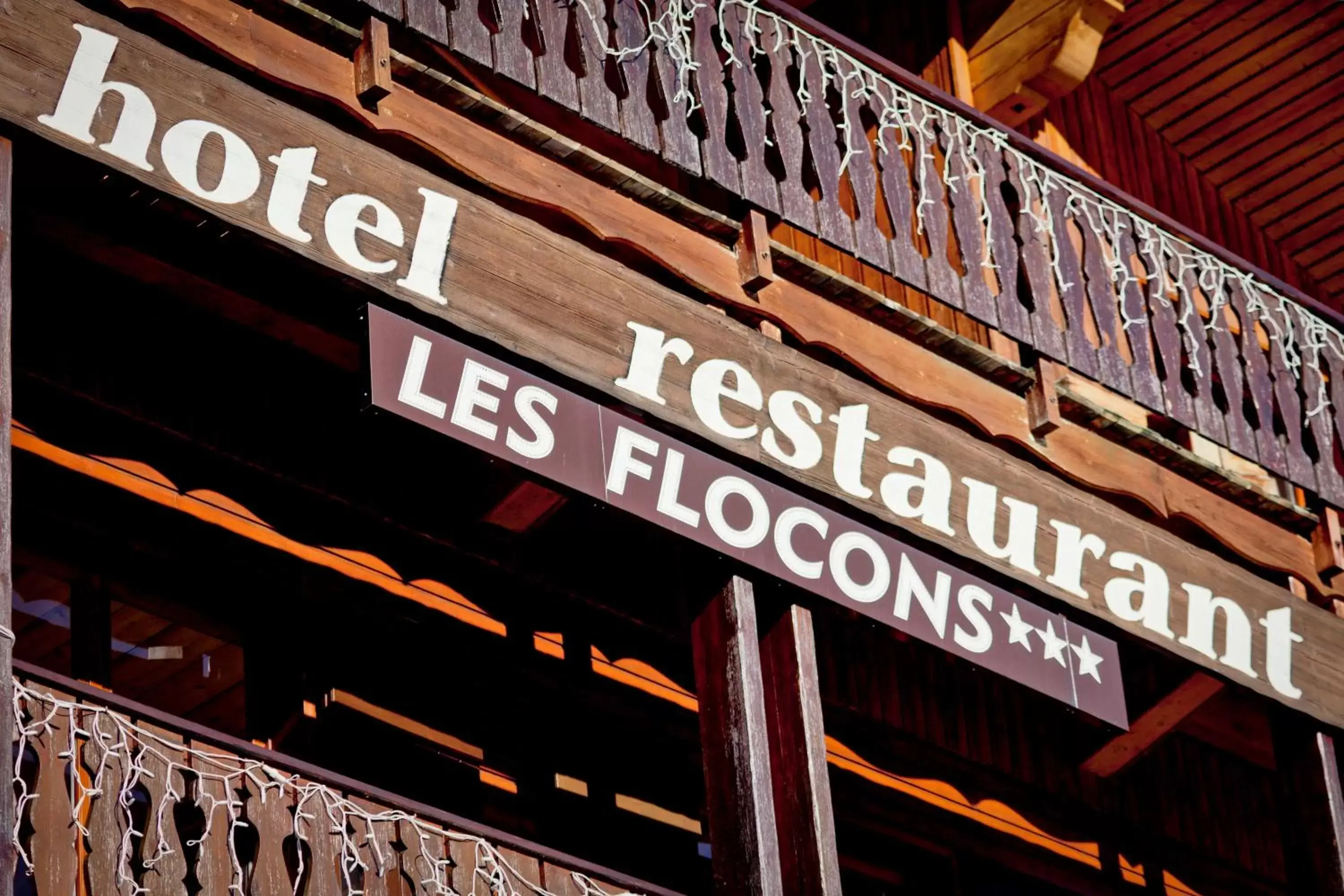 Property logo or sign in Hotel les Flocons