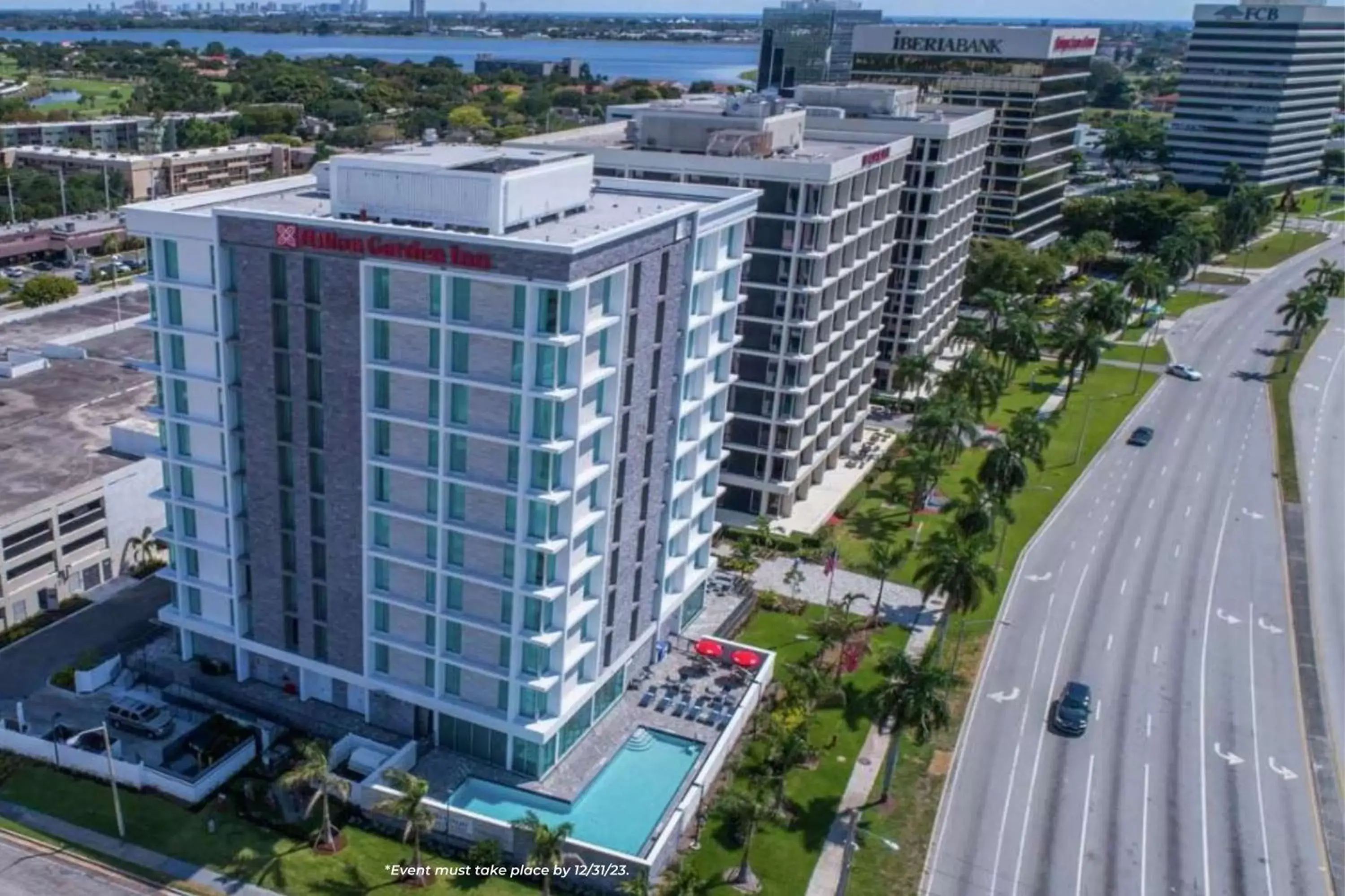 Property building, Bird's-eye View in Hilton Garden Inn West Palm Beach I95 Outlets