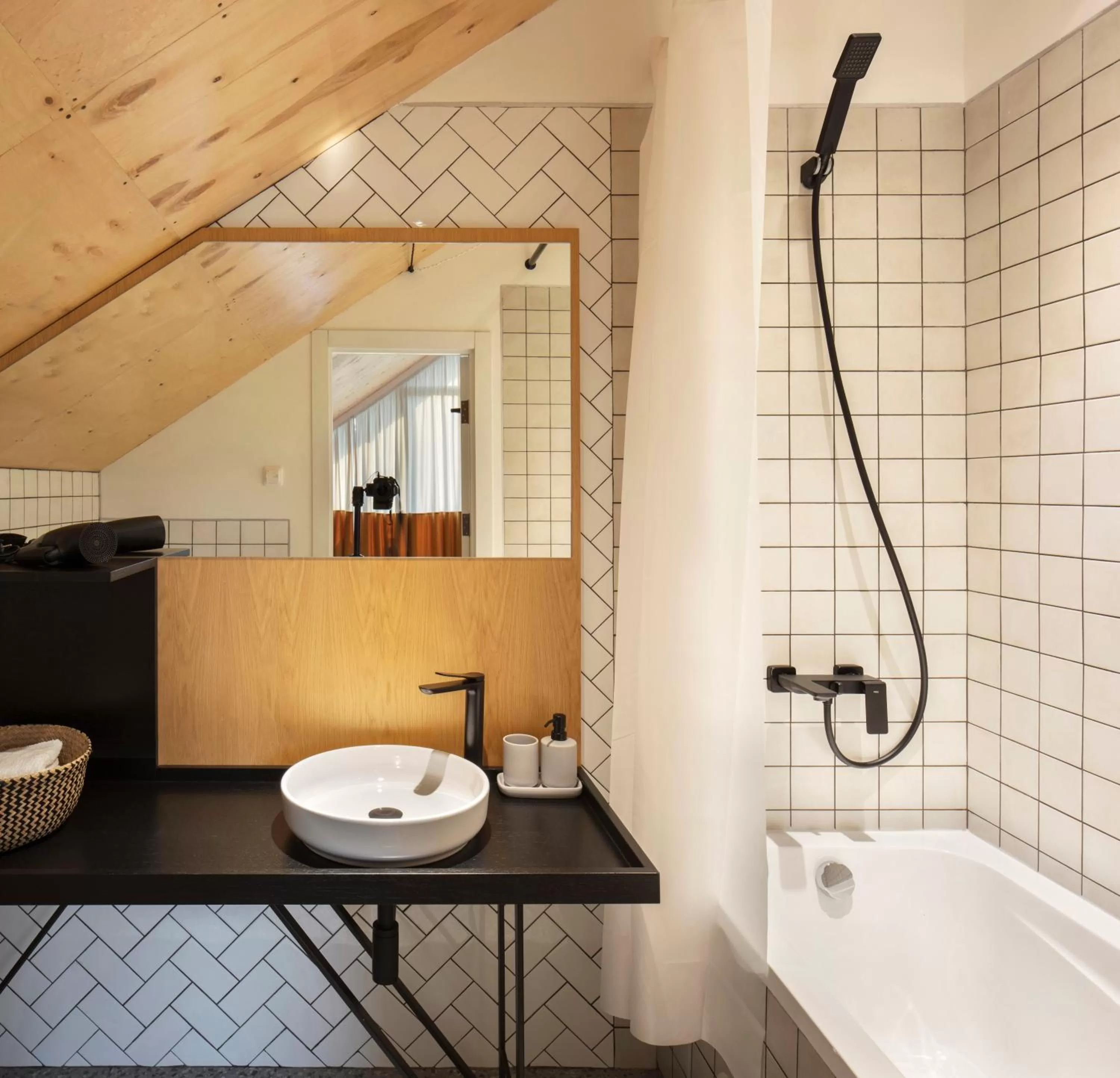 Bathroom in Major's House Hotel