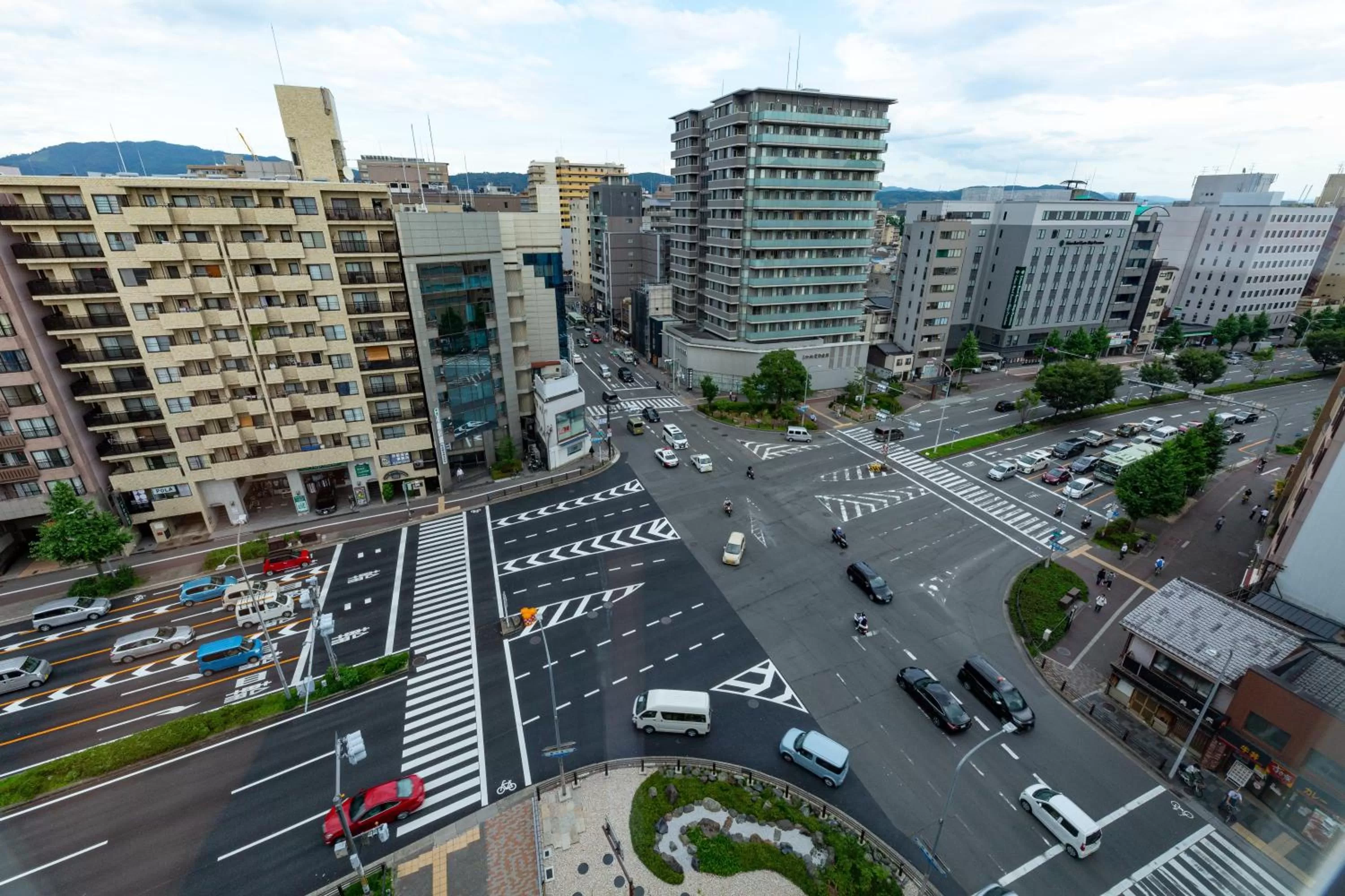 City view in The OneFive Kyoto Shijo