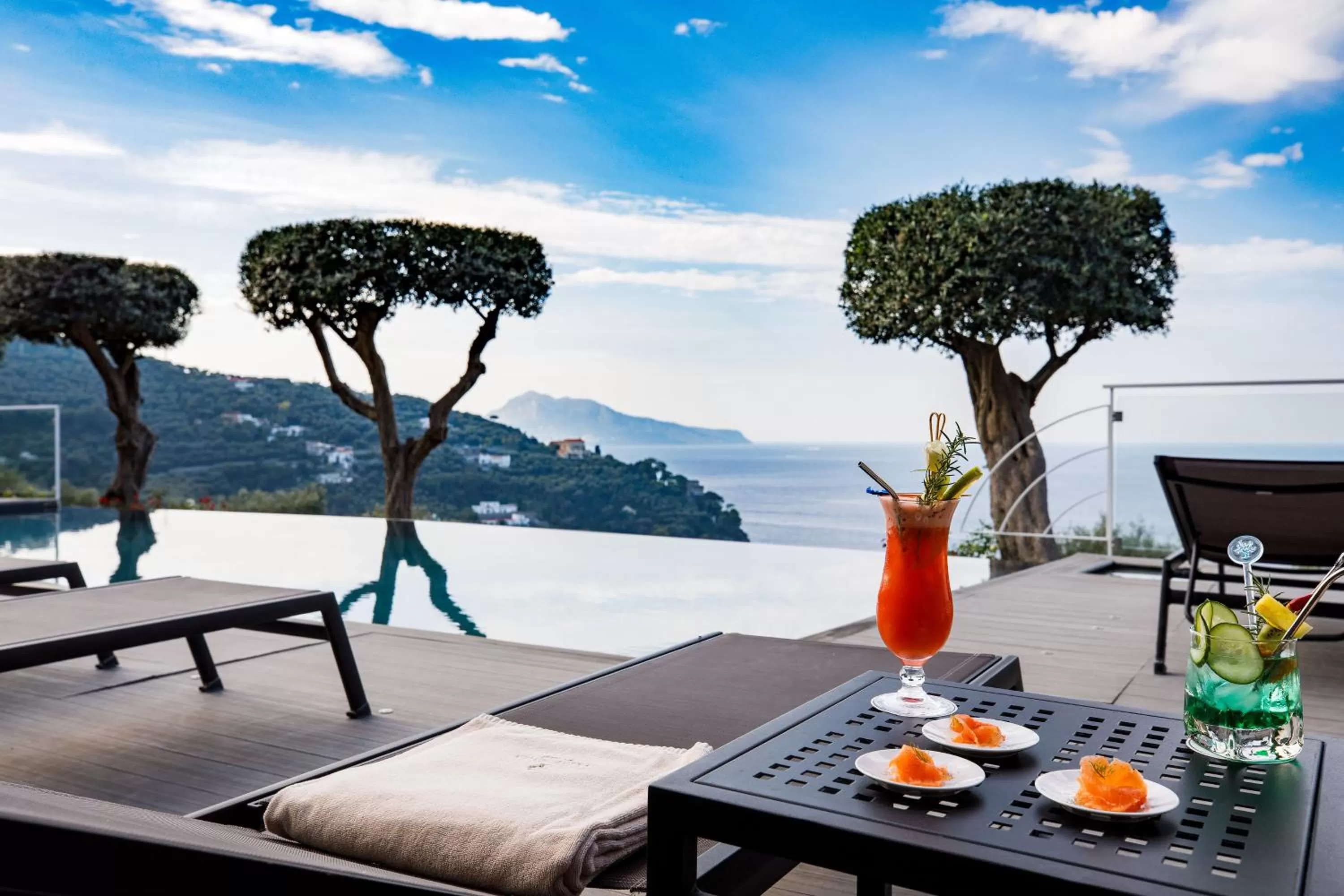 Food and drinks in Villa Fiorella Art Hotel