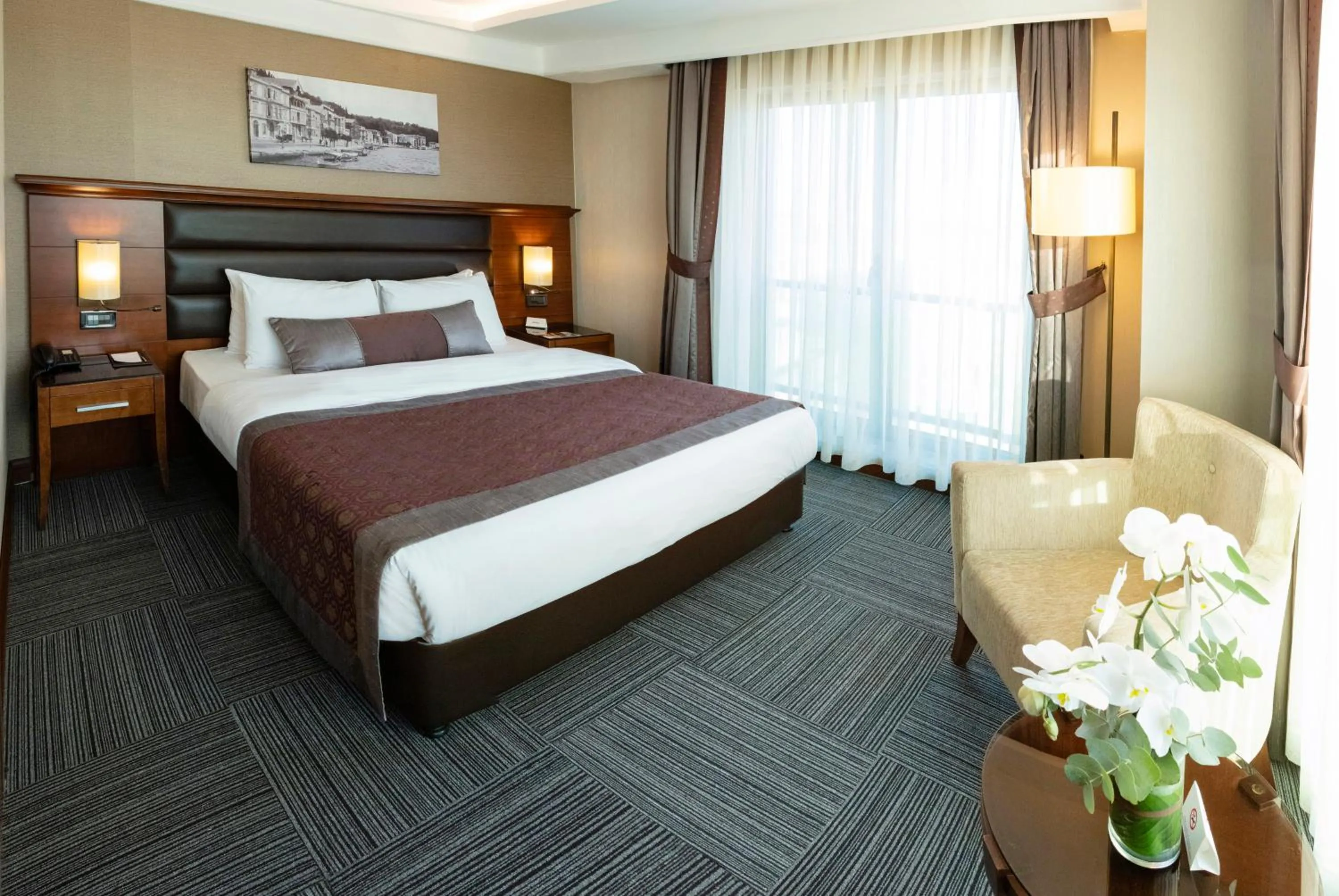 Bedroom, Bed in Grand Makel Hotel Topkapi