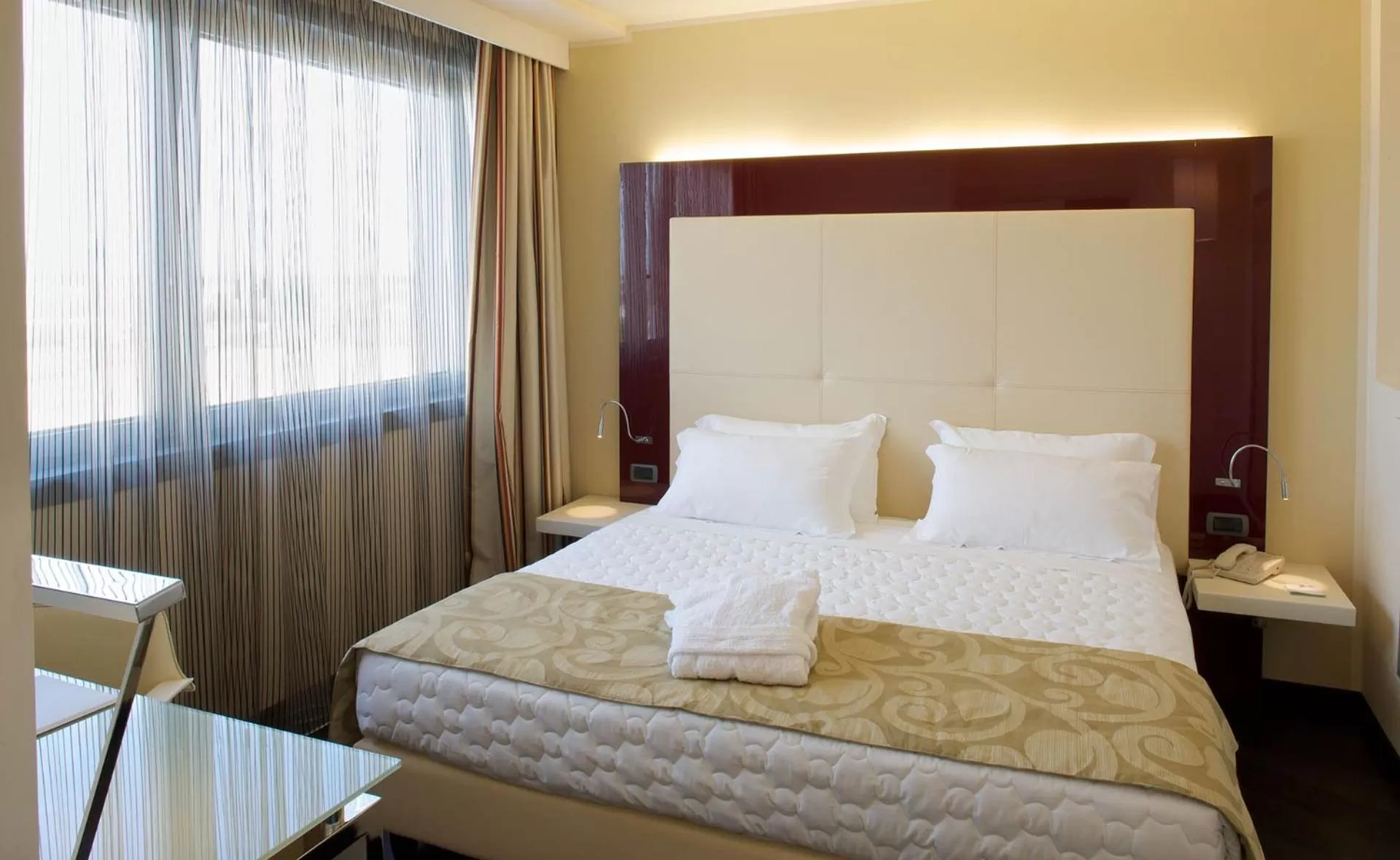 Bed in Grand Hotel Mattei