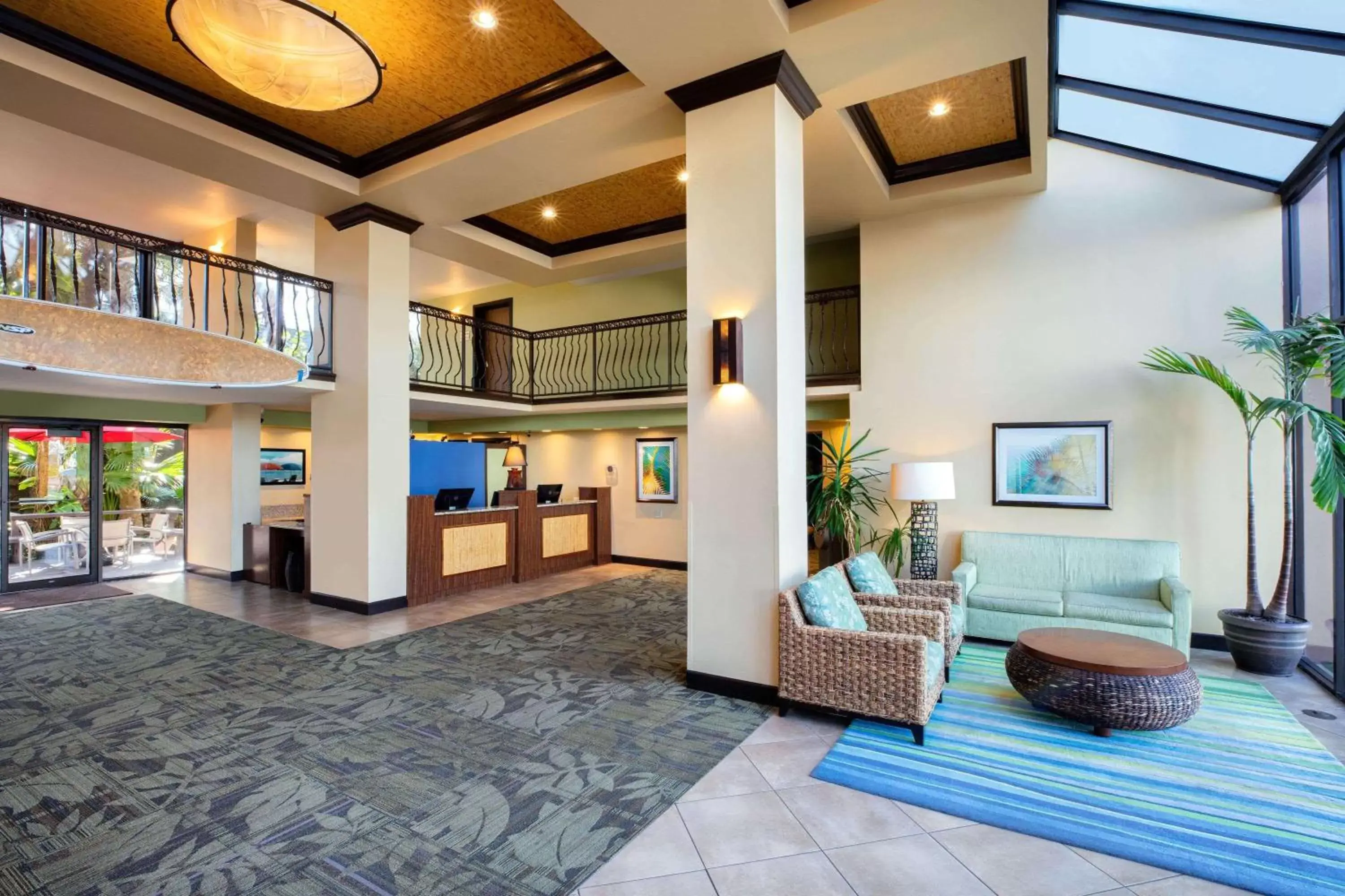 Lobby or reception in La Quinta by Wyndham Cocoa Beach Oceanfront