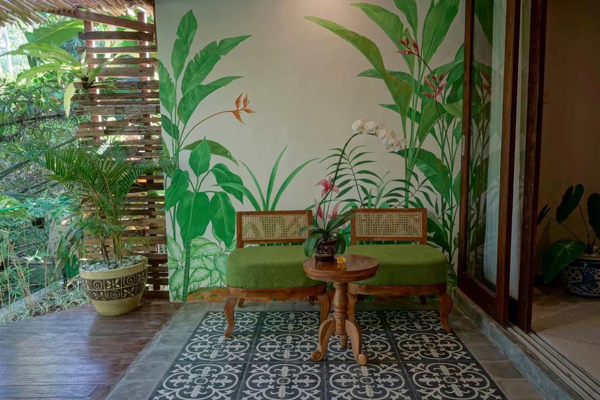 Patio in Menzel Ubud