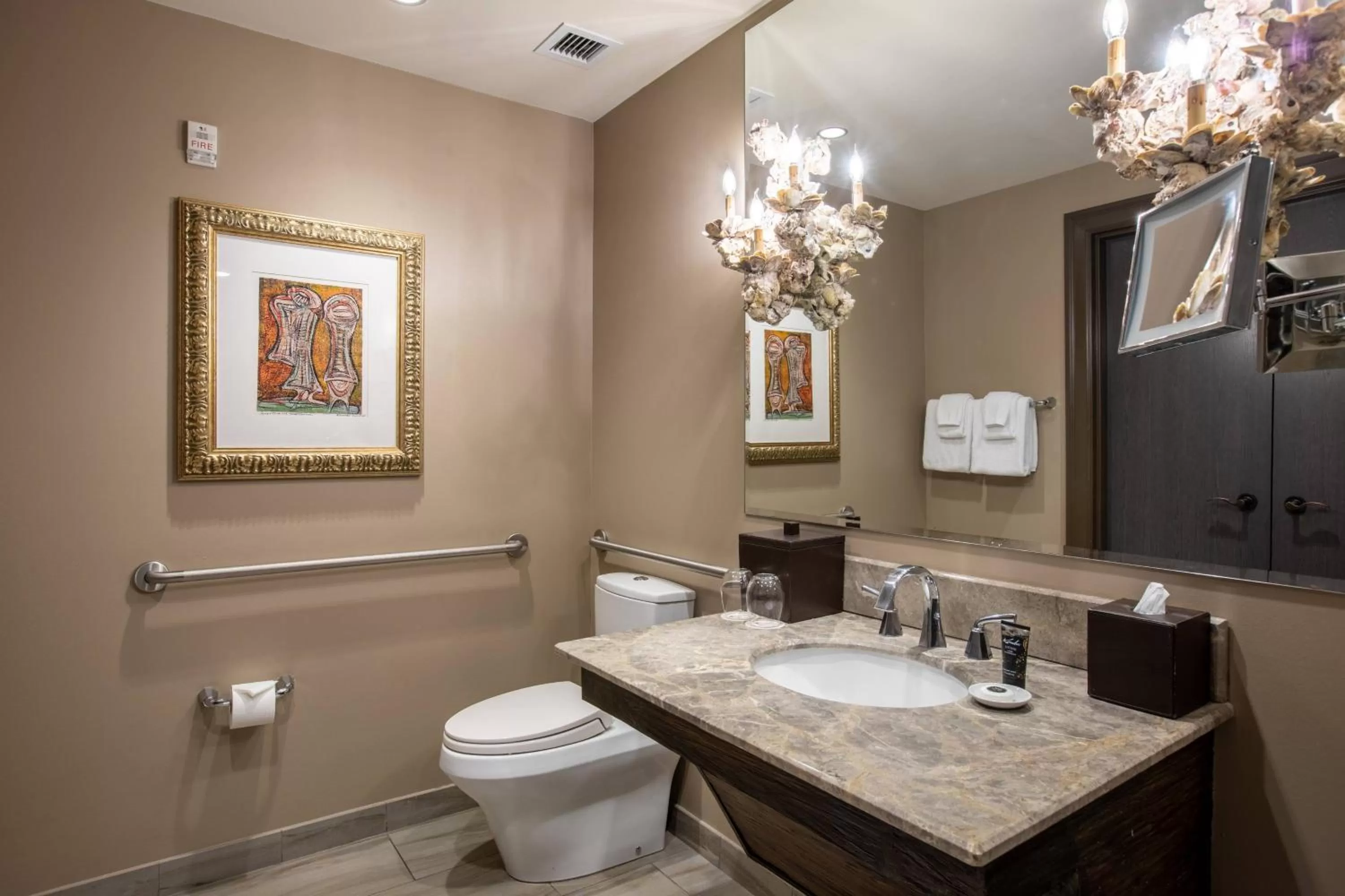 Bathroom in The Bohemian Hotel Savannah Riverfront, Autograph Collection