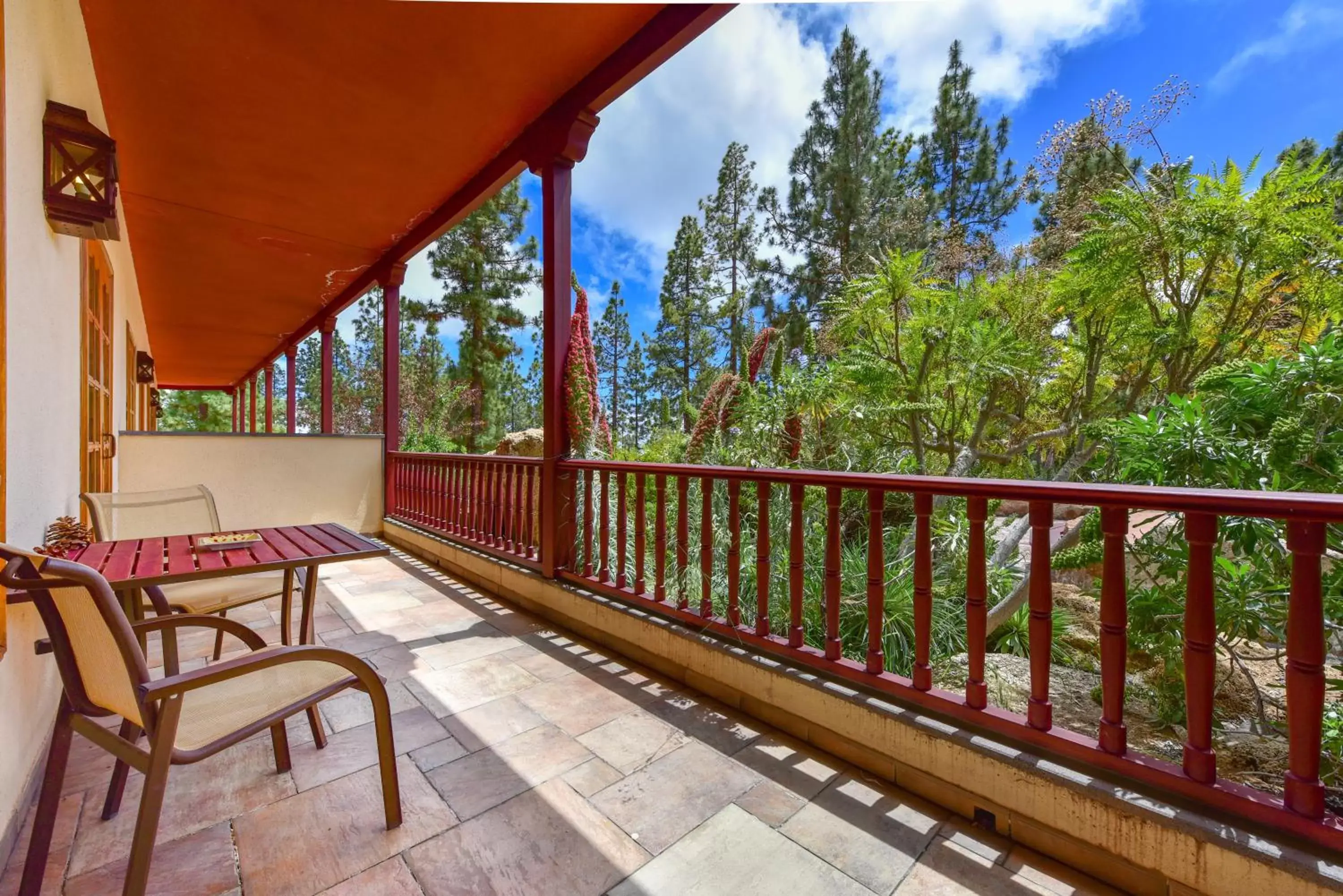 Balcony/Terrace in Hotel Spa Villalba