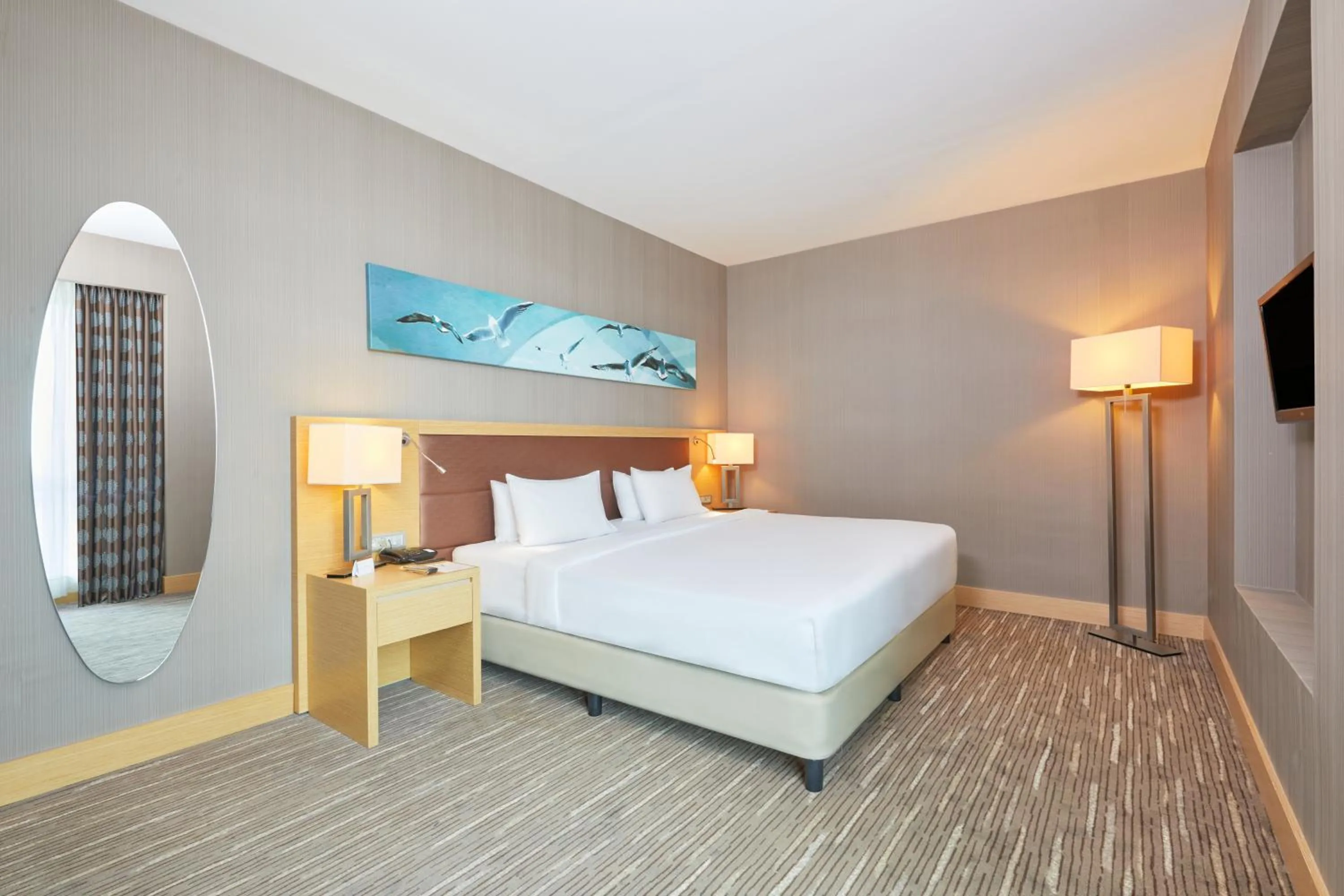 Bedroom, Bed in Park Dedeman Bostanci Hotel