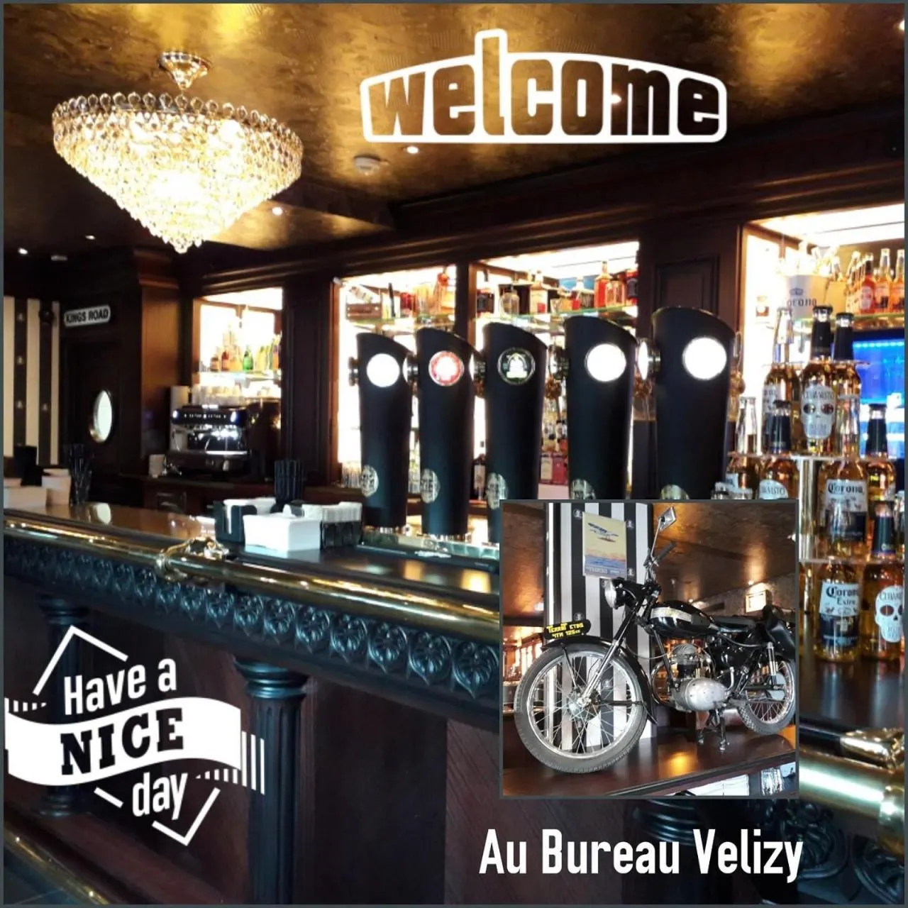 Lounge or bar in ibis Styles Paris Velizy