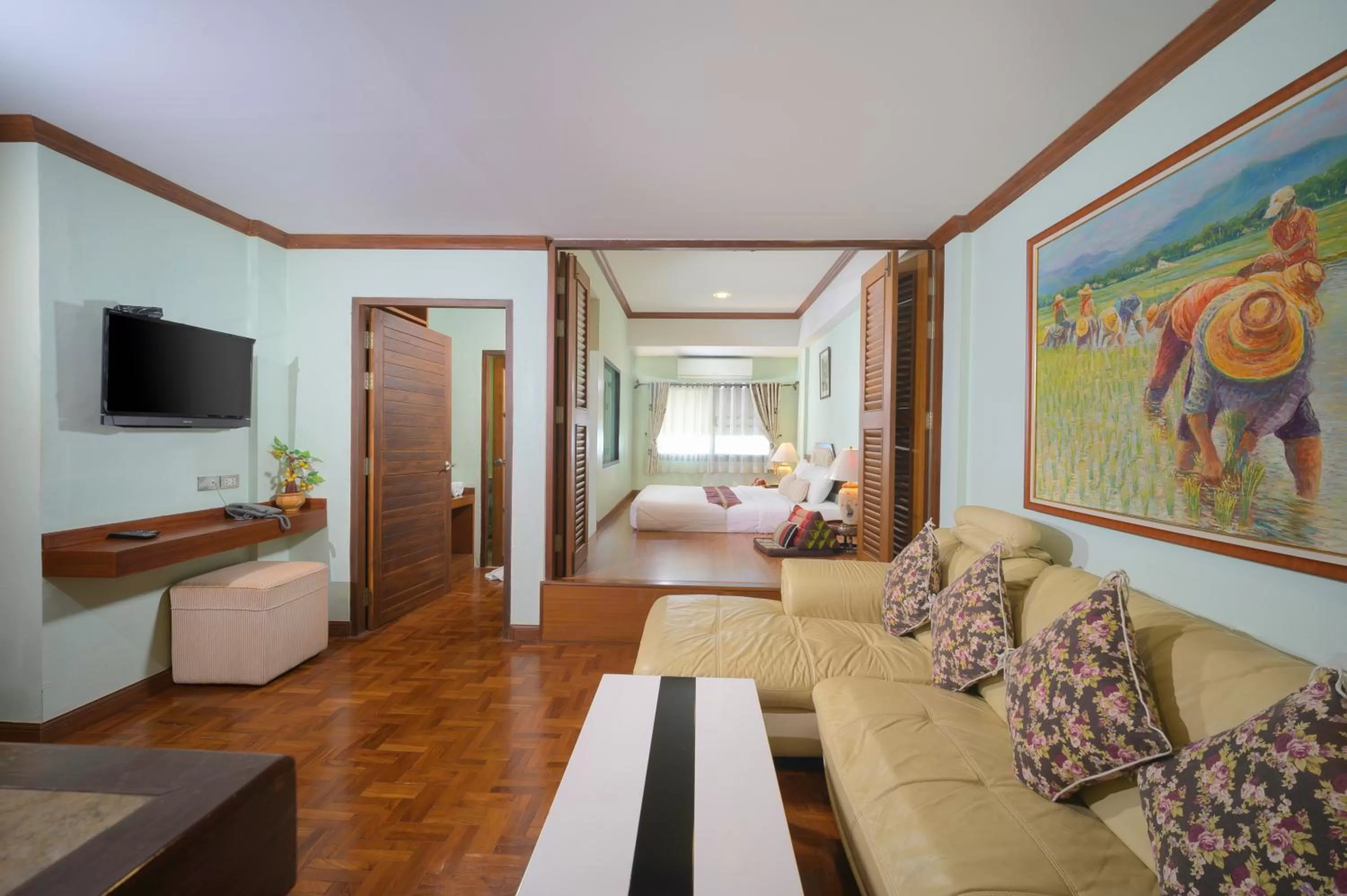 Living room in Estia Chiangmai