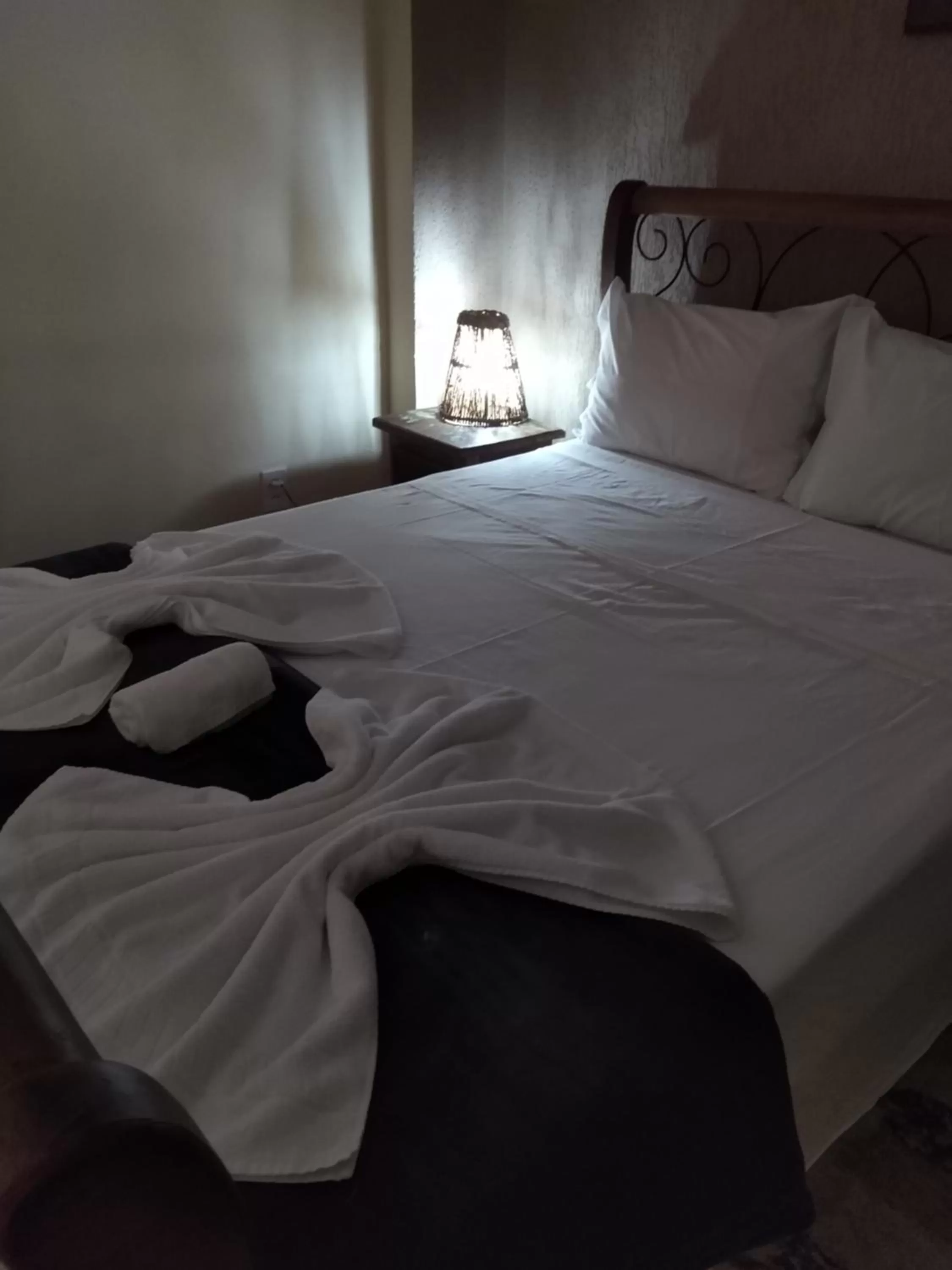 Bed in Pousada Solar da Serra