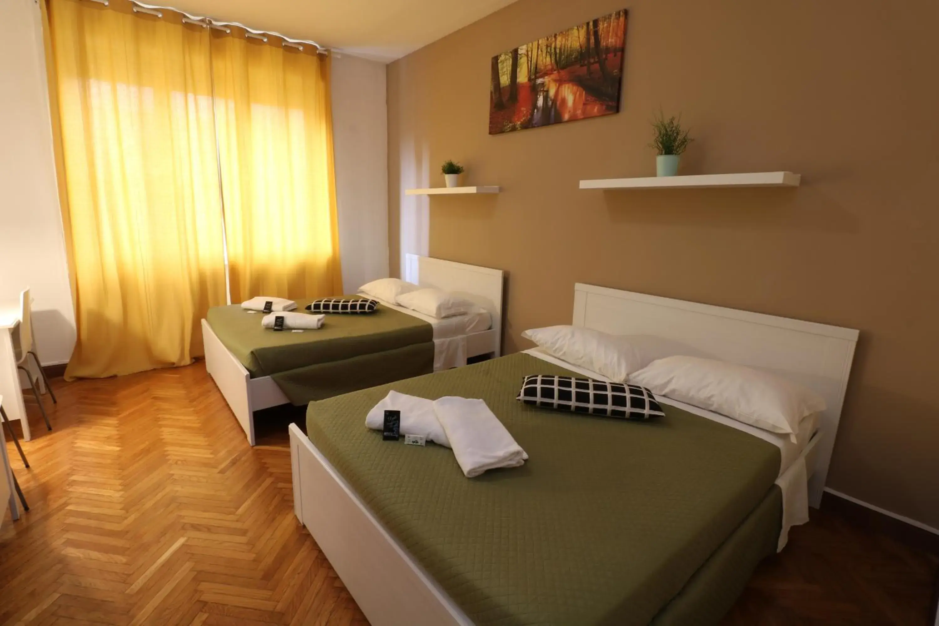 Bedroom, Bed in Guest House Pirelli Milano