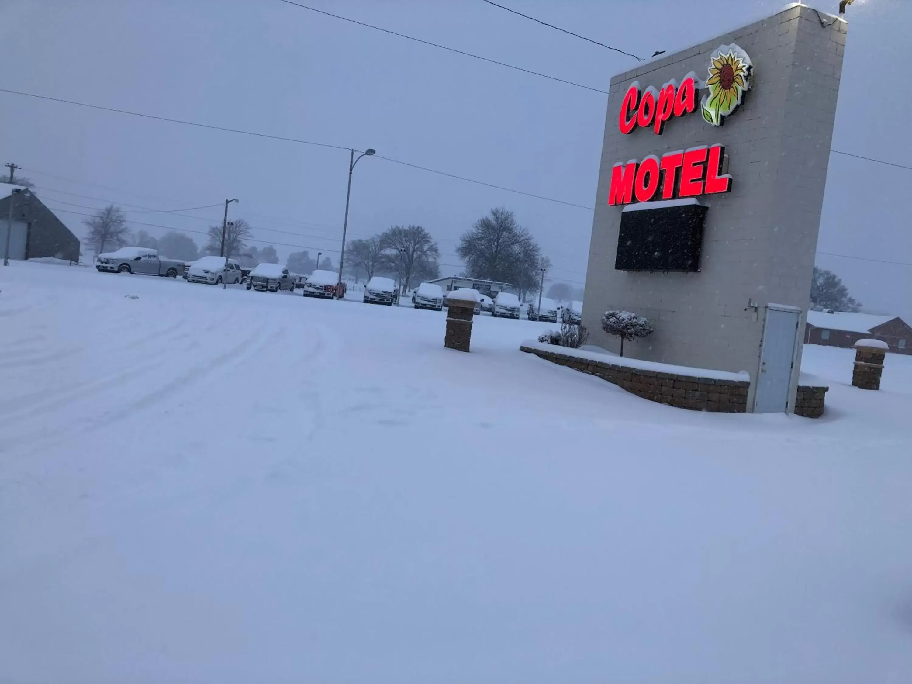 Property logo or sign, Winter in Copa Motel