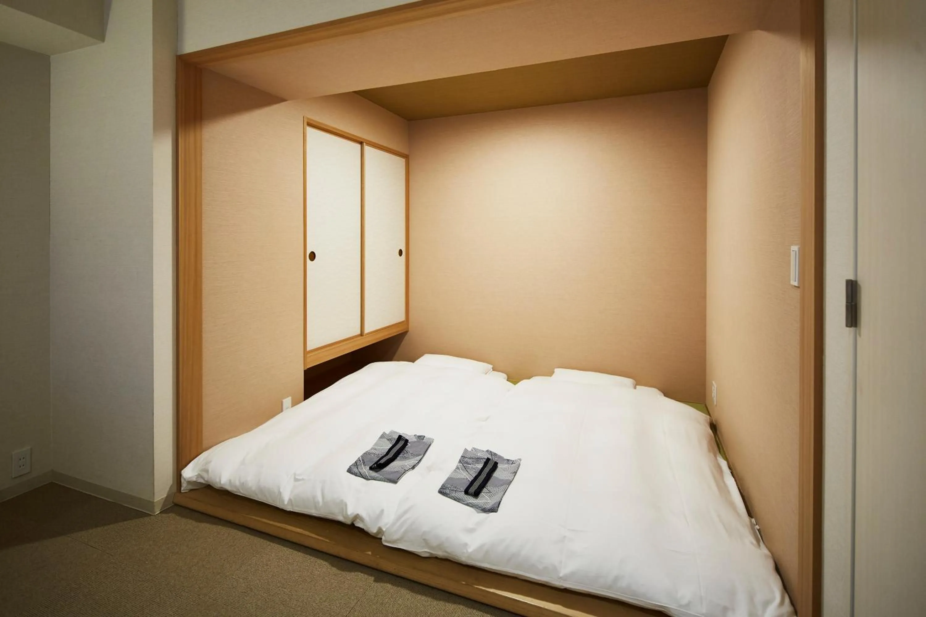 Bedroom, Bed in Citadines Kyoto Karasuma-Gojo